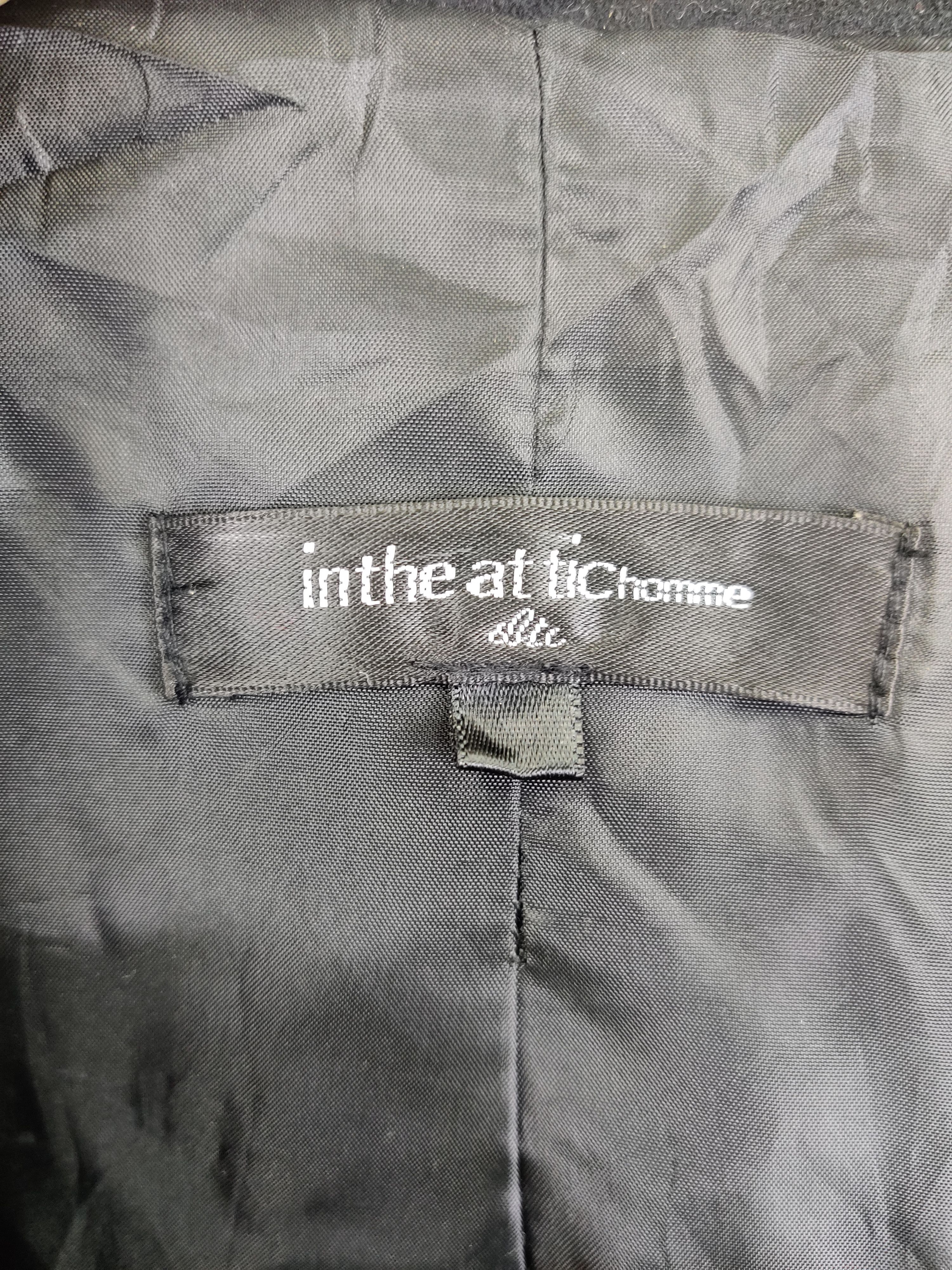 In The Attic Vintage In The Attic Wool Duffle Fur Hooded Coat Size US L / EU 52-54 / 3 - 15 Thumbnail