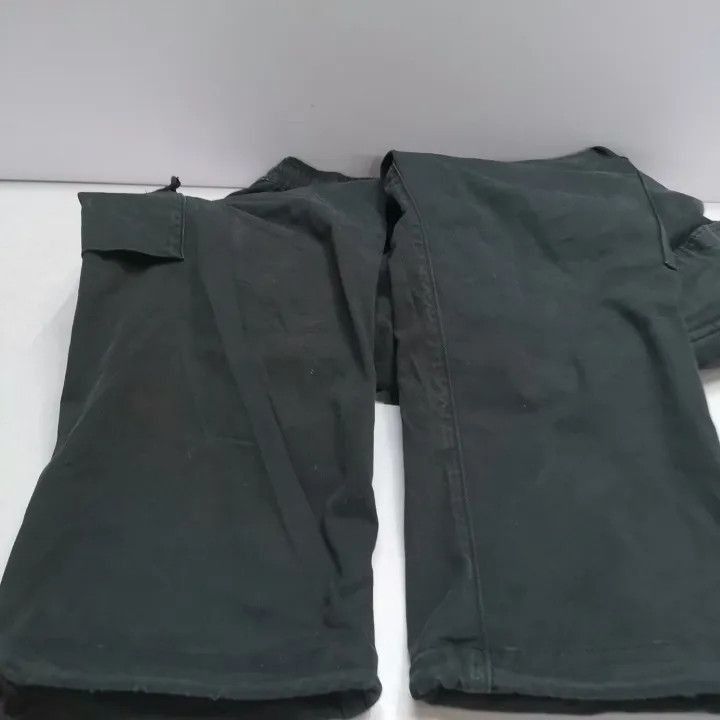 Stone Island Stone Island Black Elastic Waist Cargo Pants Size US 30 / EU 46 - 9 Thumbnail