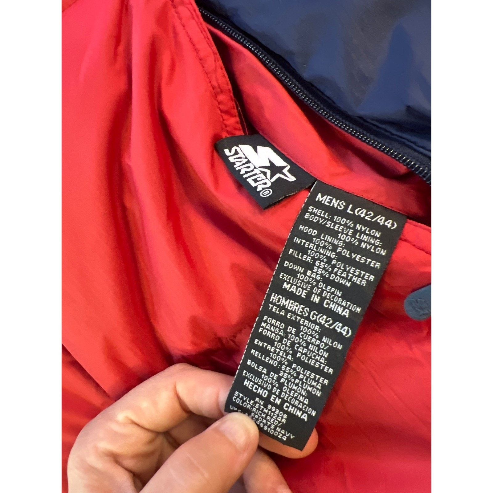 Starter Starter Vintage Puffer Jacket Buffalo Bills NFL Mens XL Size US XL / EU 56 / 4 - 5 Thumbnail