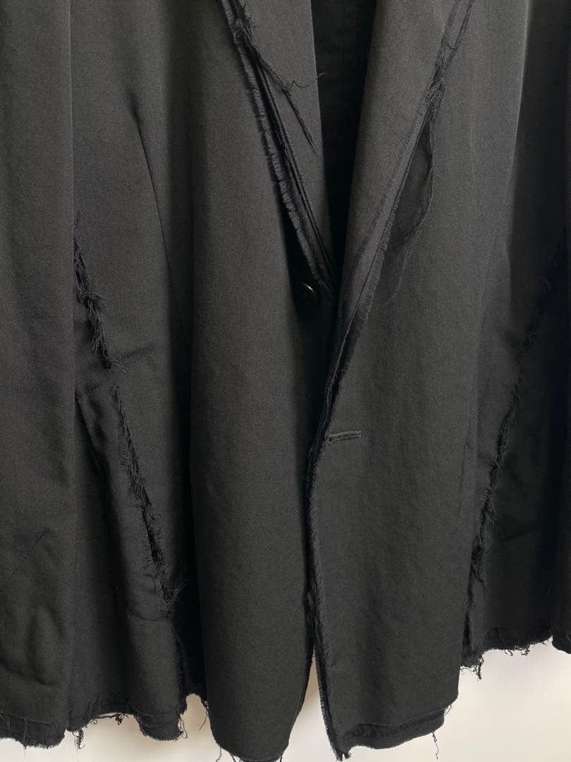 Yohji Yamamoto Yohji Yamamoto Homme 15AW Layered Wool Gaba Jacket Size US M / EU 48-50 / 2 - 3 Thumbnail