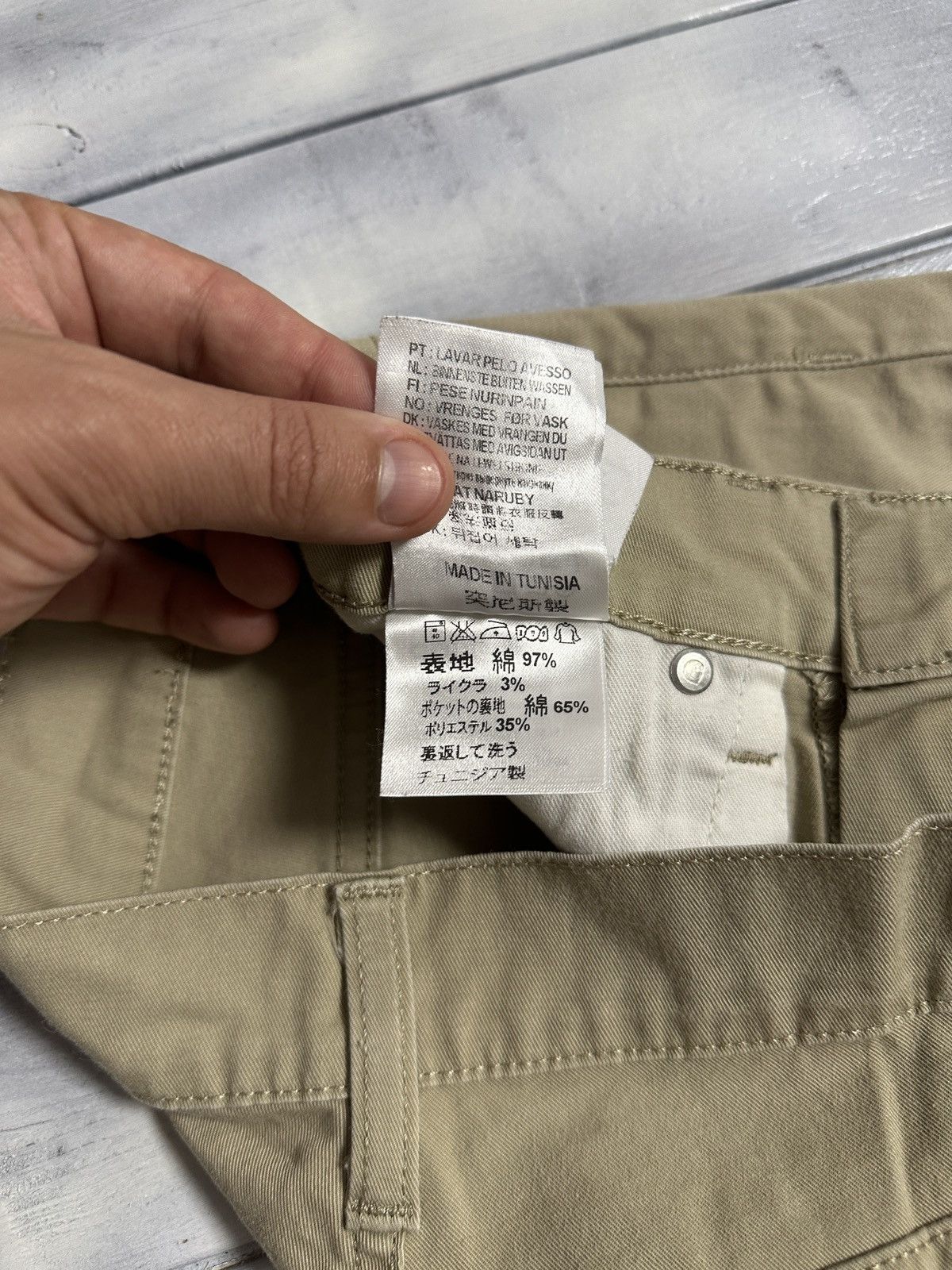Carhartt Rare Shorts Carhartt Swell Shorts Leather Logo Size US 31 - 12 Thumbnail