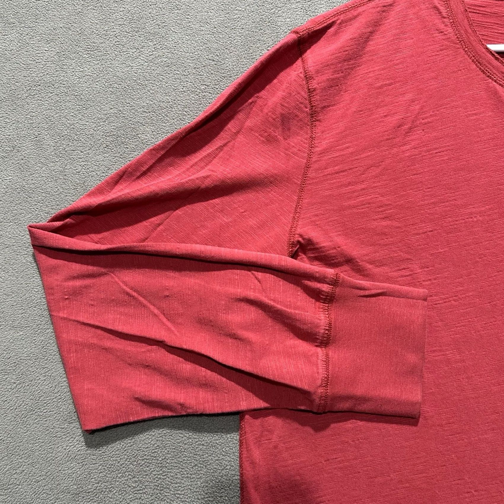 Vintage Denim & Supply Ralph Lauren Shirt Mens XL Red Henley Long Sleeve EUC Size US XL / EU 56 / 4 - 7 Thumbnail