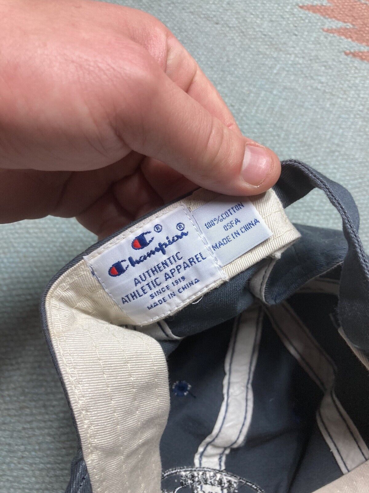 Champion × Vintage strapback hat champion athletics XXL dad hat deadstock NWT Size ONE SIZE - 6 Thumbnail