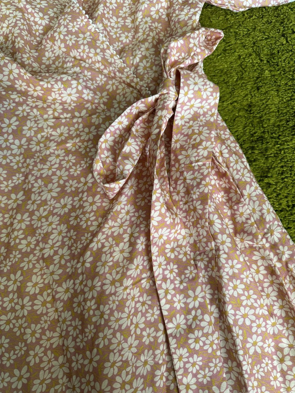 Designer × Maje 🍑 Maje oldmoney style linen blend floral pattern dress Size S / US 4 / IT 40 - 5 Thumbnail