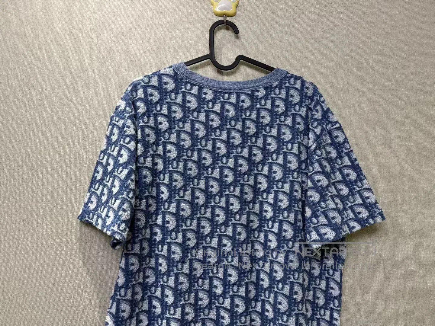 Dior dior blue logo short sleeve t-shirt. Size US S / EU 44-46 / 1 - 5 Thumbnail