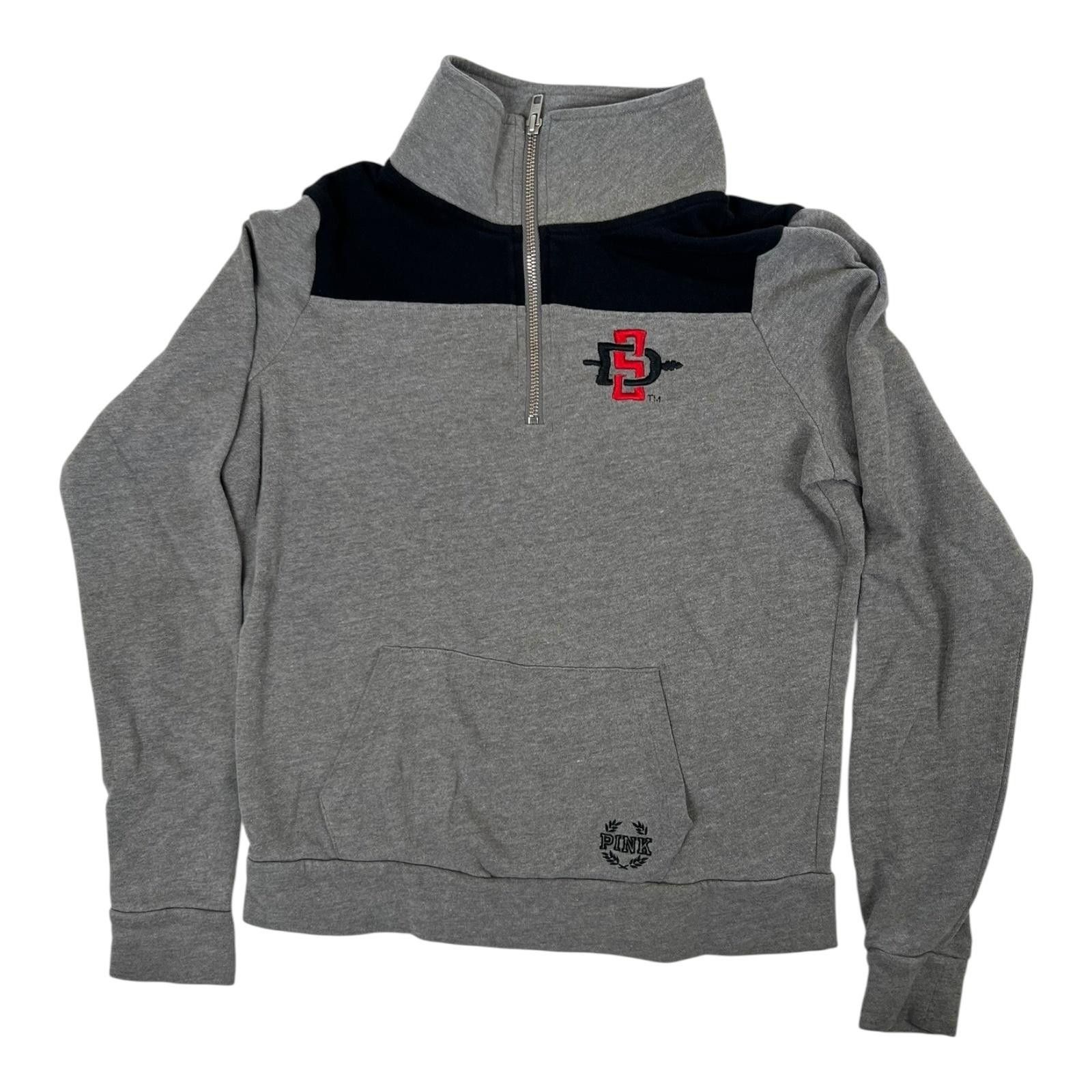Victoria's Secret PINK Victoria Secret San Diego State Aztecs Pullover Sweatsh Size XS / US 0-2 / IT 36-38 - 1 Thumbnail