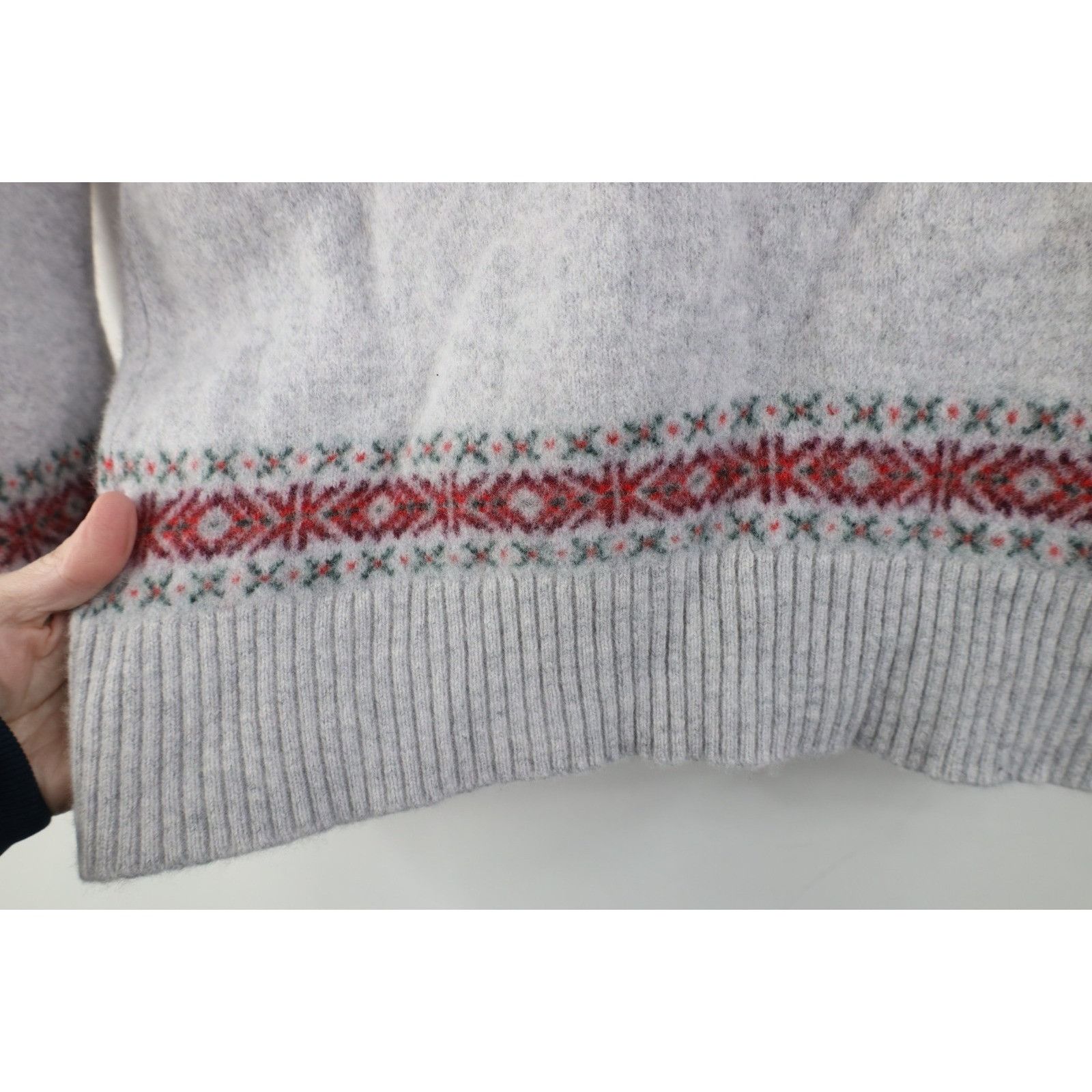 Brooks Brothers Vintage Y2K Brooks Brothers Wool Christmas Ski Sweater Size L / US 10 / IT 46 - 9 Thumbnail