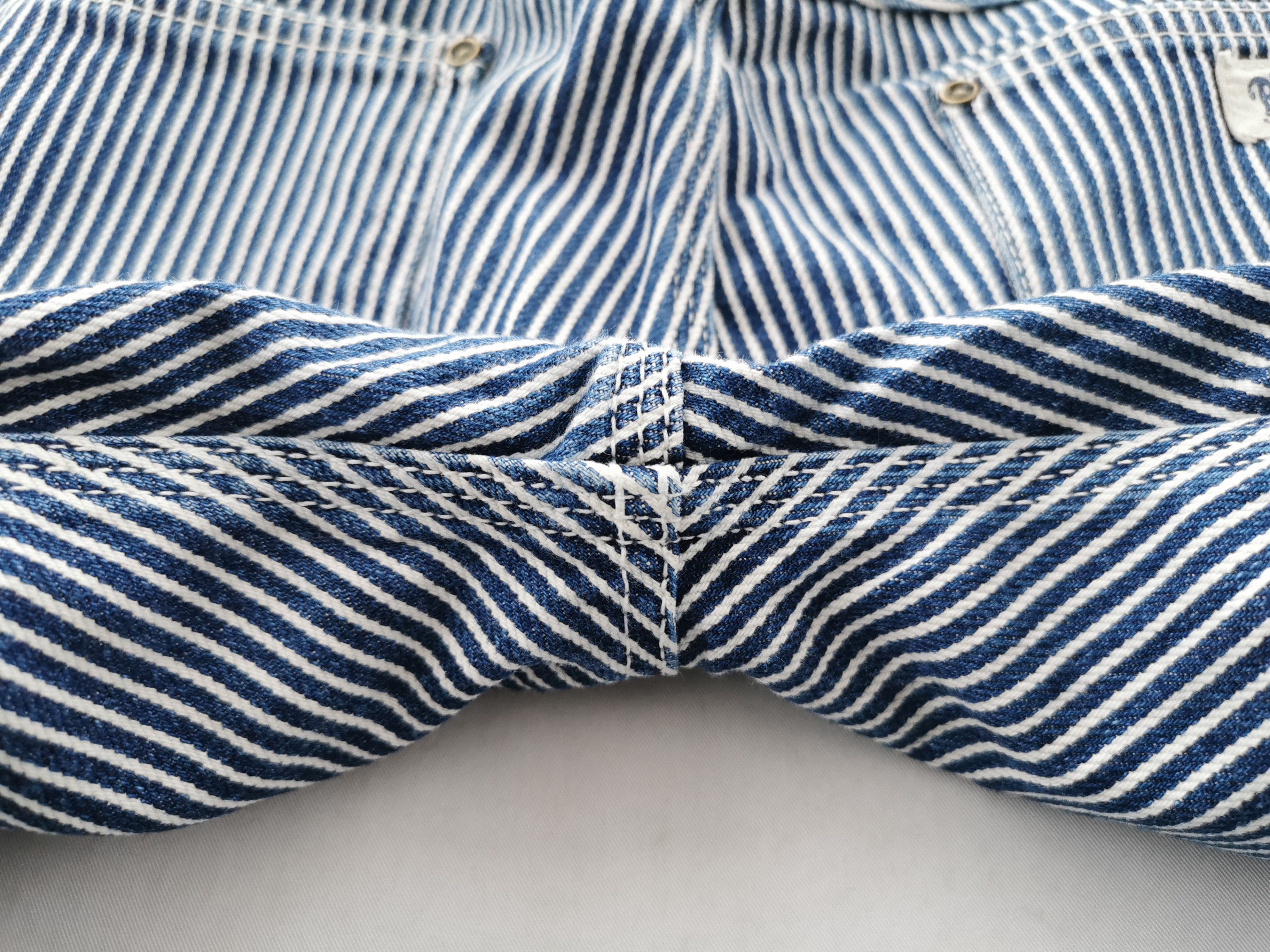 Vintage Blue Port Hickory Japenese Denim Made In Japan Size 38/36x33 Size US 38 / EU 54 - 6 Thumbnail