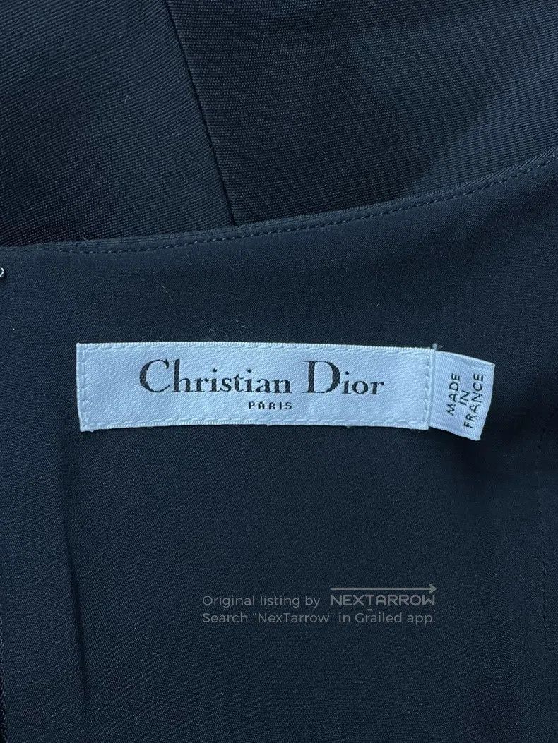 Dior Dior Black sleeveless dress Size XS / US 0-2 / IT 36-38 - 3 Thumbnail