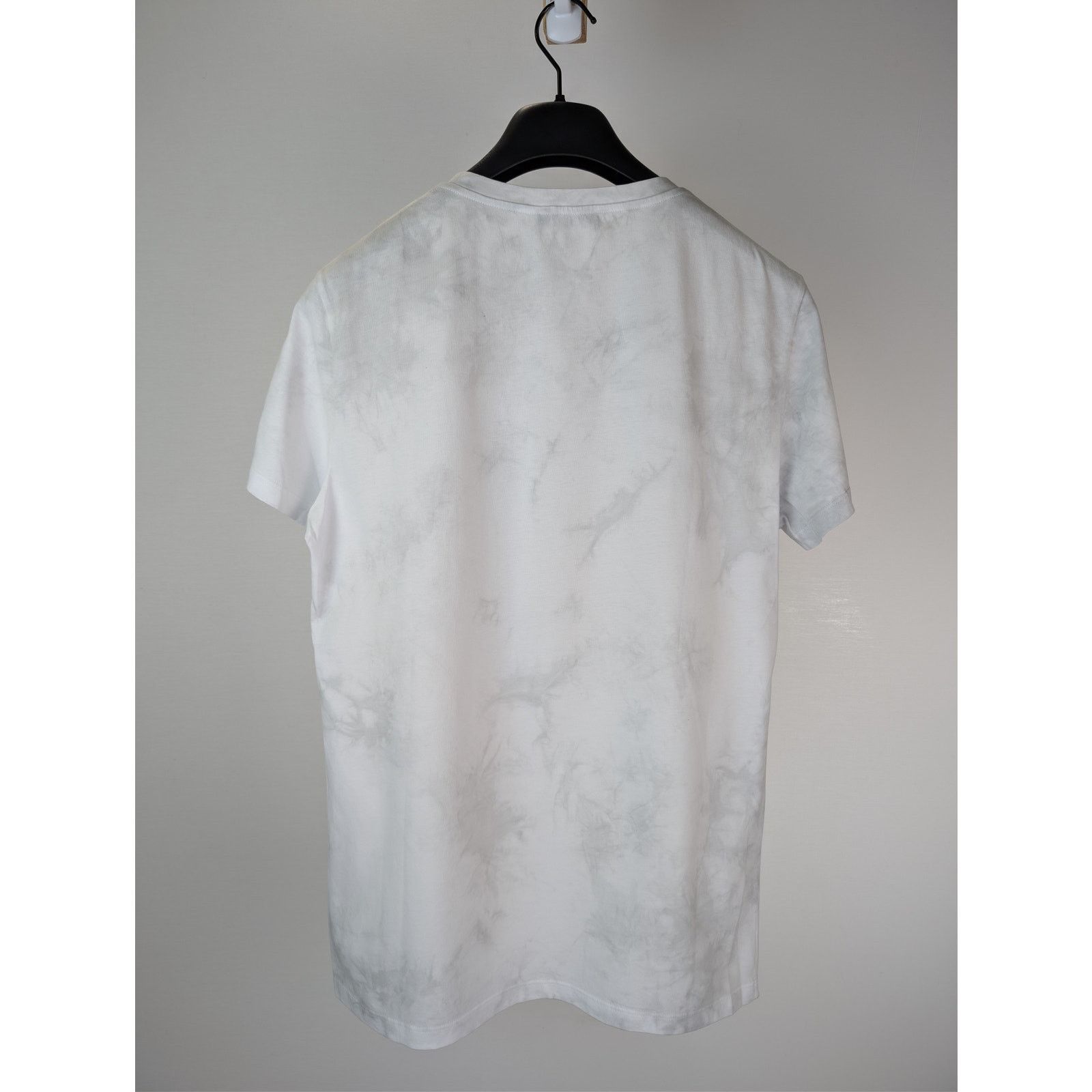 Balmain o1rshd1 Logo Airplane Short Sleeve T-Shirt White/Multicolor Size US M / EU 48-50 / 2 - 10 Thumbnail