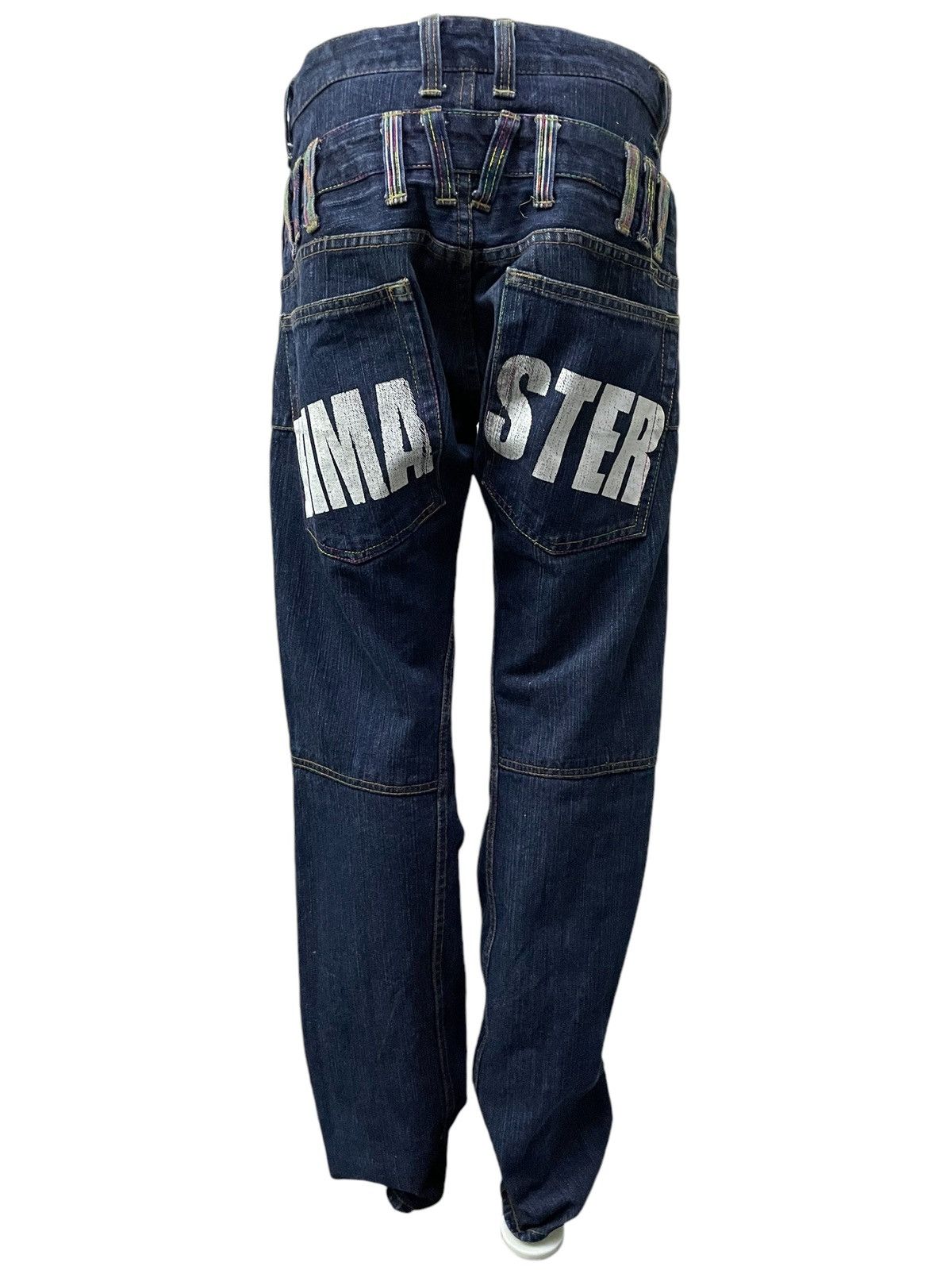 Japanese Brand Rimaster Japan Double Waist Loose Jeans Size US 32 / EU 48 - 5 Thumbnail