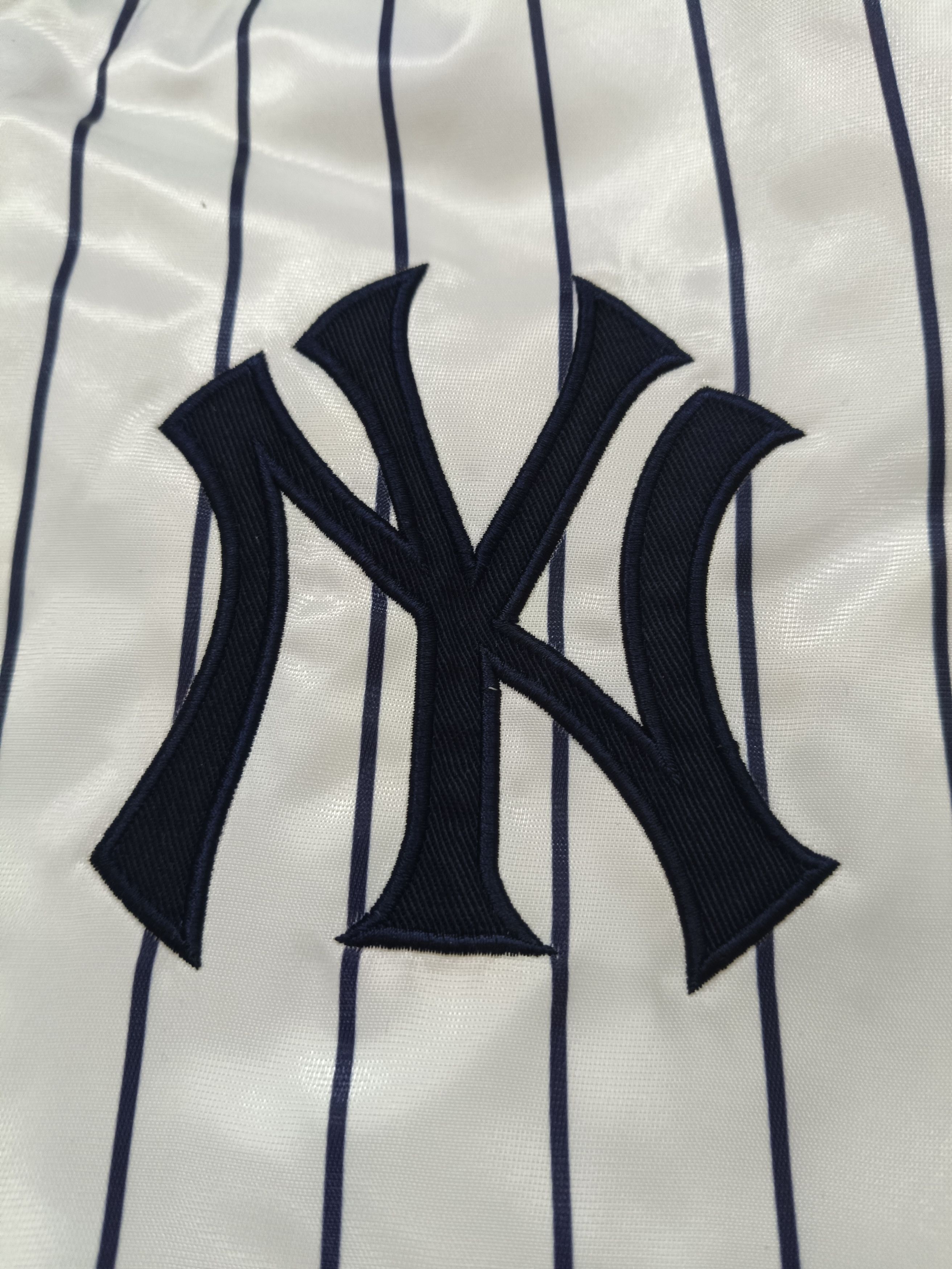 MLB × Majestic NY Stripes Jacket Size US XL / EU 56 / 4 - 4 Thumbnail