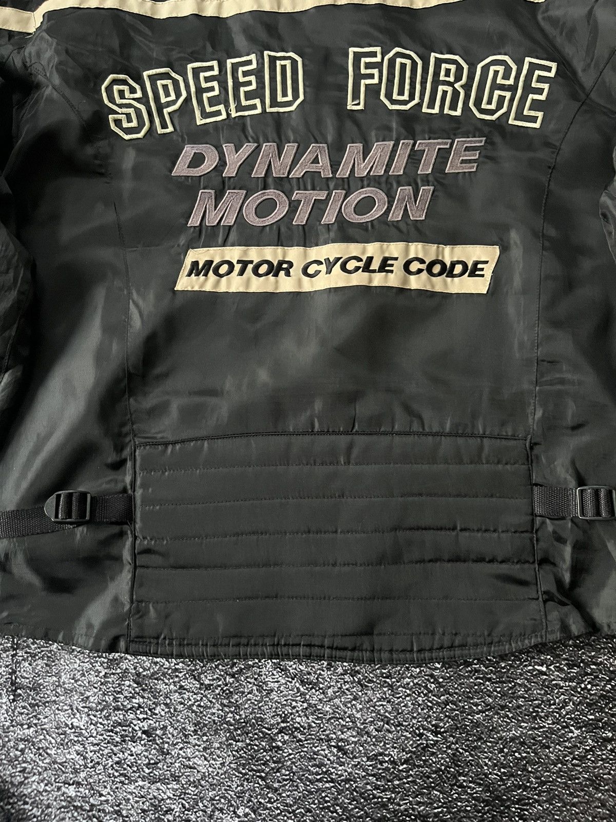 Vintage Vintage Racing Jacket Speed Force Dynamite Motion Size US L / EU 52-54 / 3 - 19 Thumbnail