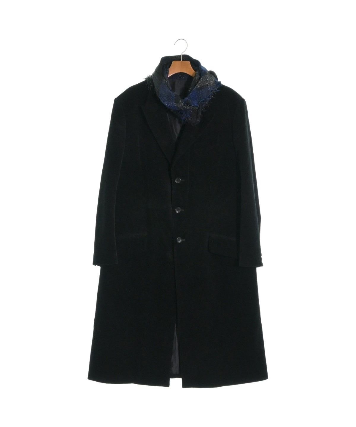 Yohji Yamamoto black corduroy coat by yohji yamamoto Size US M / EU 48-50 / 2 - 1 Thumbnail