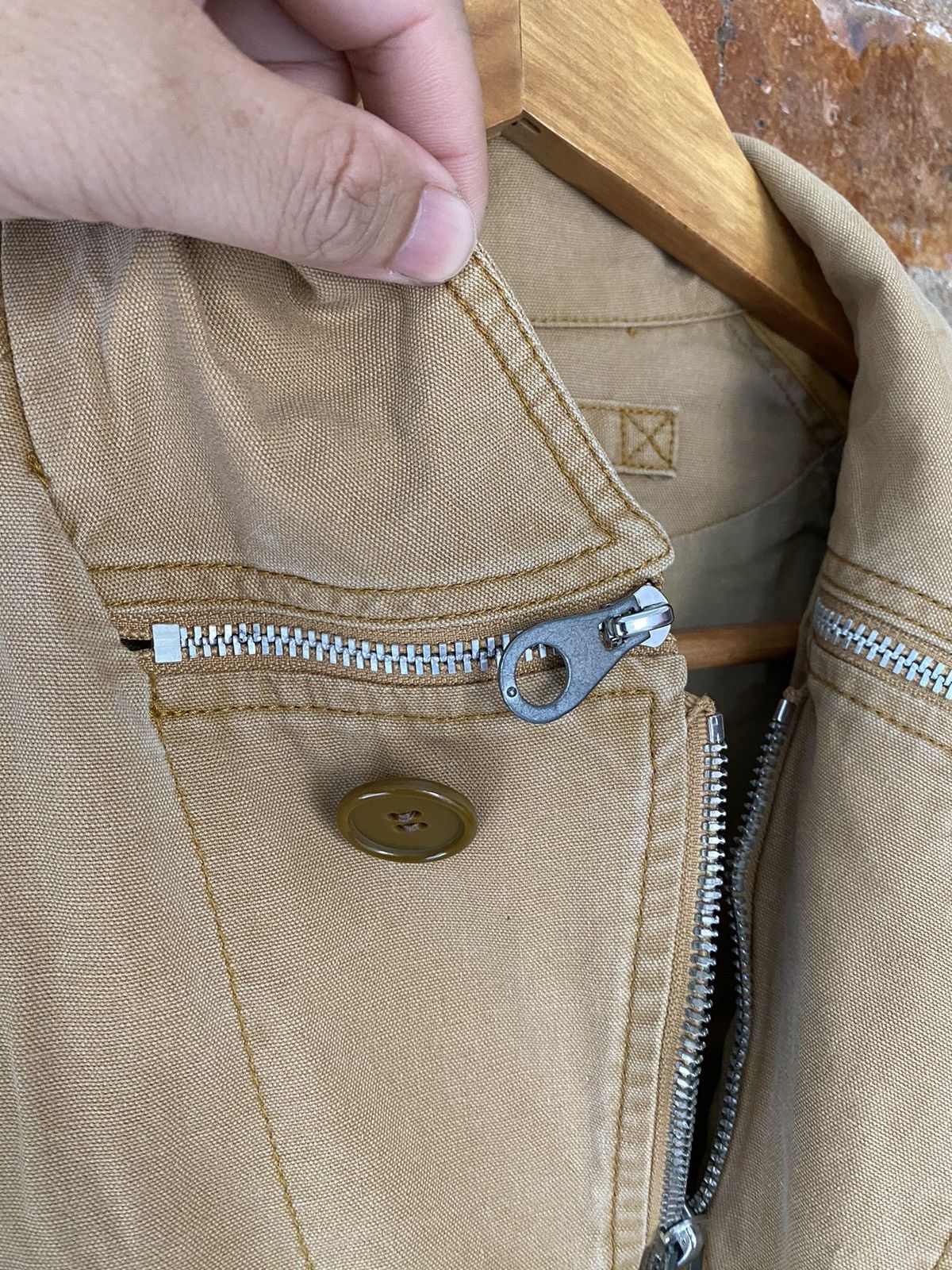 Maison MIHARA YASUHIRO SS04 Zipper collar Survival Multipocket hunting Jacket Size US S / EU 44-46 / 1 - 8 Thumbnail
