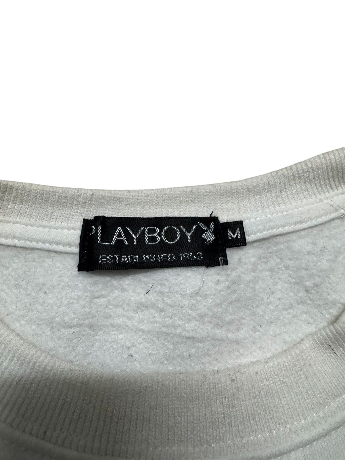 Number (N)ine × Playboy ❌LASTDROP❌Y2K PLAYBOY MEGAPRINT CREWNECK SWEATSHIRT WHITE Size US M / EU 48-50 / 2 - 4 Thumbnail
