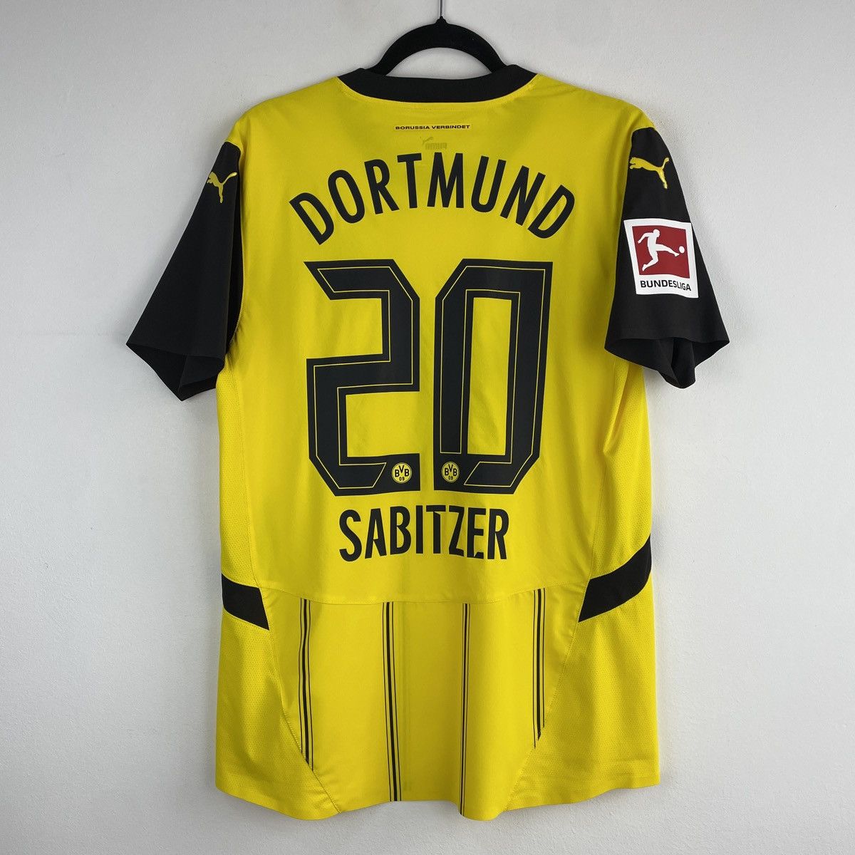 Borussia Dortmund Sabitzer Authentic Home Jersey 2024/2025