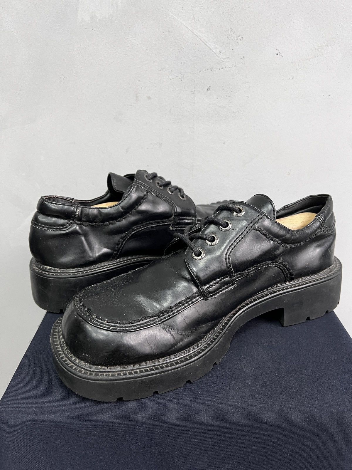 Undercover Undercover black platform shoes rock classic loafers Size US 11 / EU 44 - 7 Thumbnail