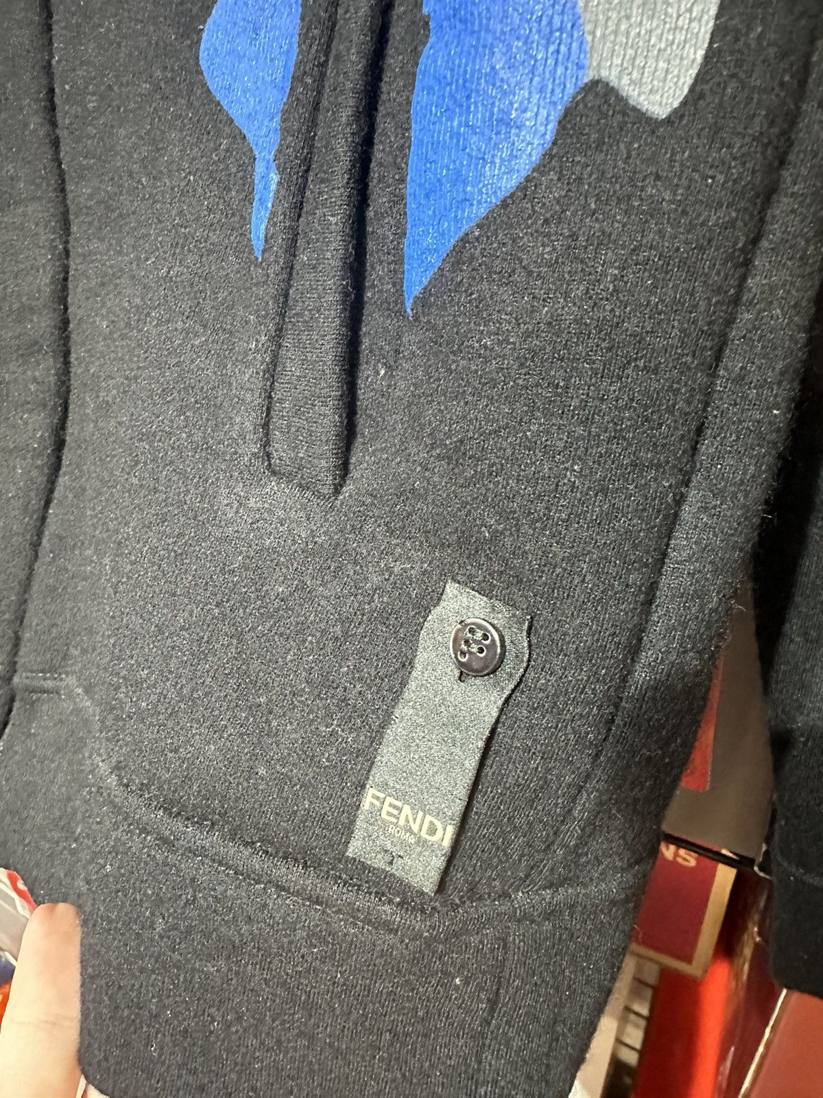 Fendi Fendi Zip Up Jacket Eyes Size US XS / EU 42 / 0 - 6 Thumbnail