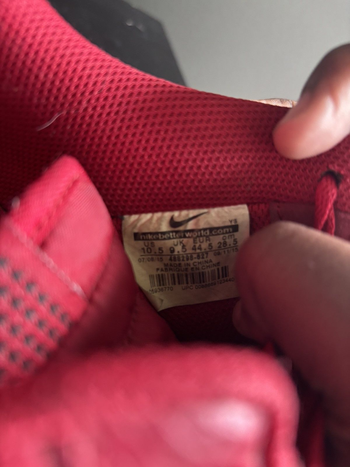 Nike Air Force 1 'Pivot Pack Red' Size US 10.5 / EU 43-44 - 6 Thumbnail