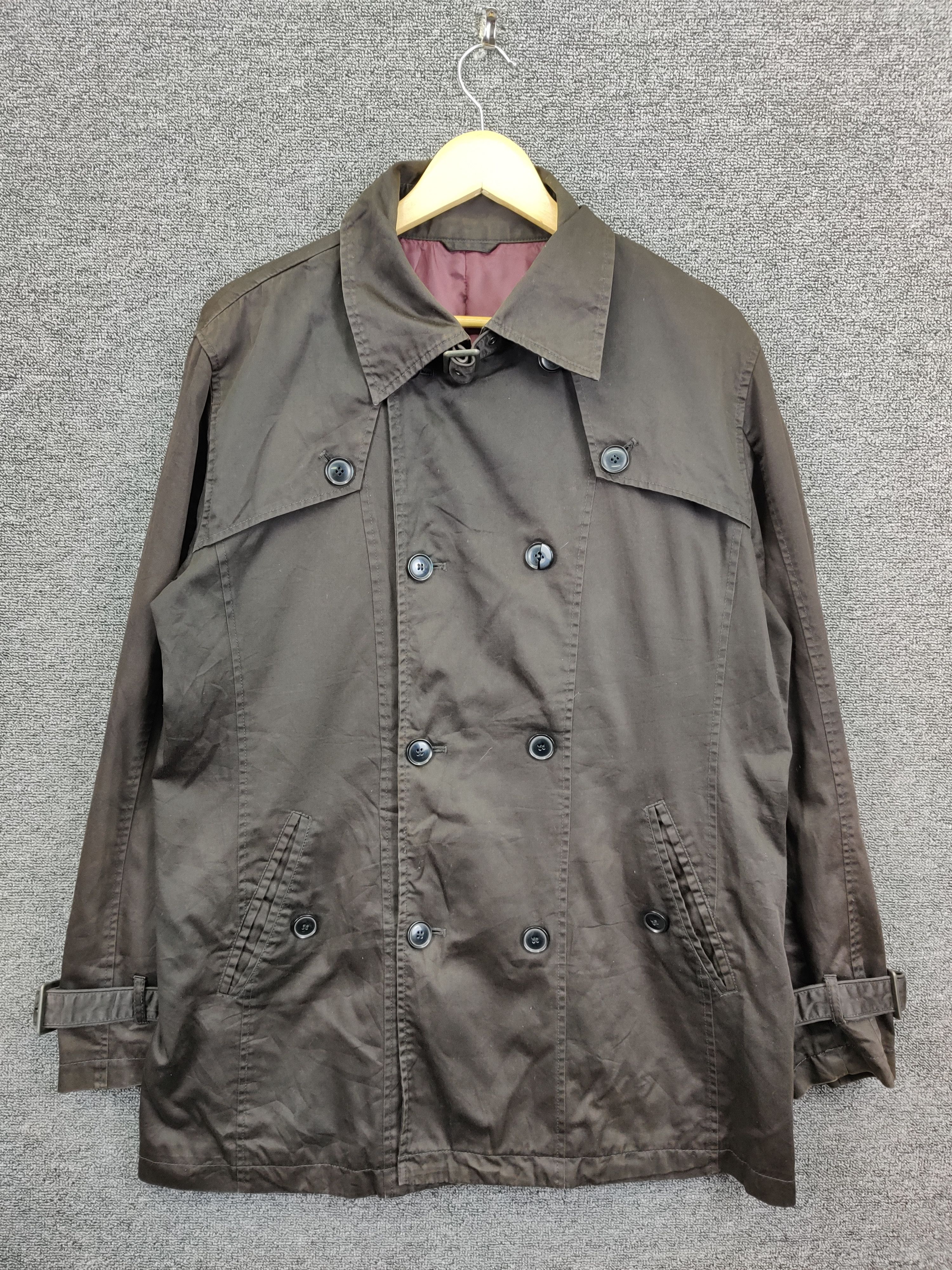 Mossimo Vintage Mossimo Bondage Double Breasted Coat Size US XL / EU 56 / 4 - 1 Thumbnail