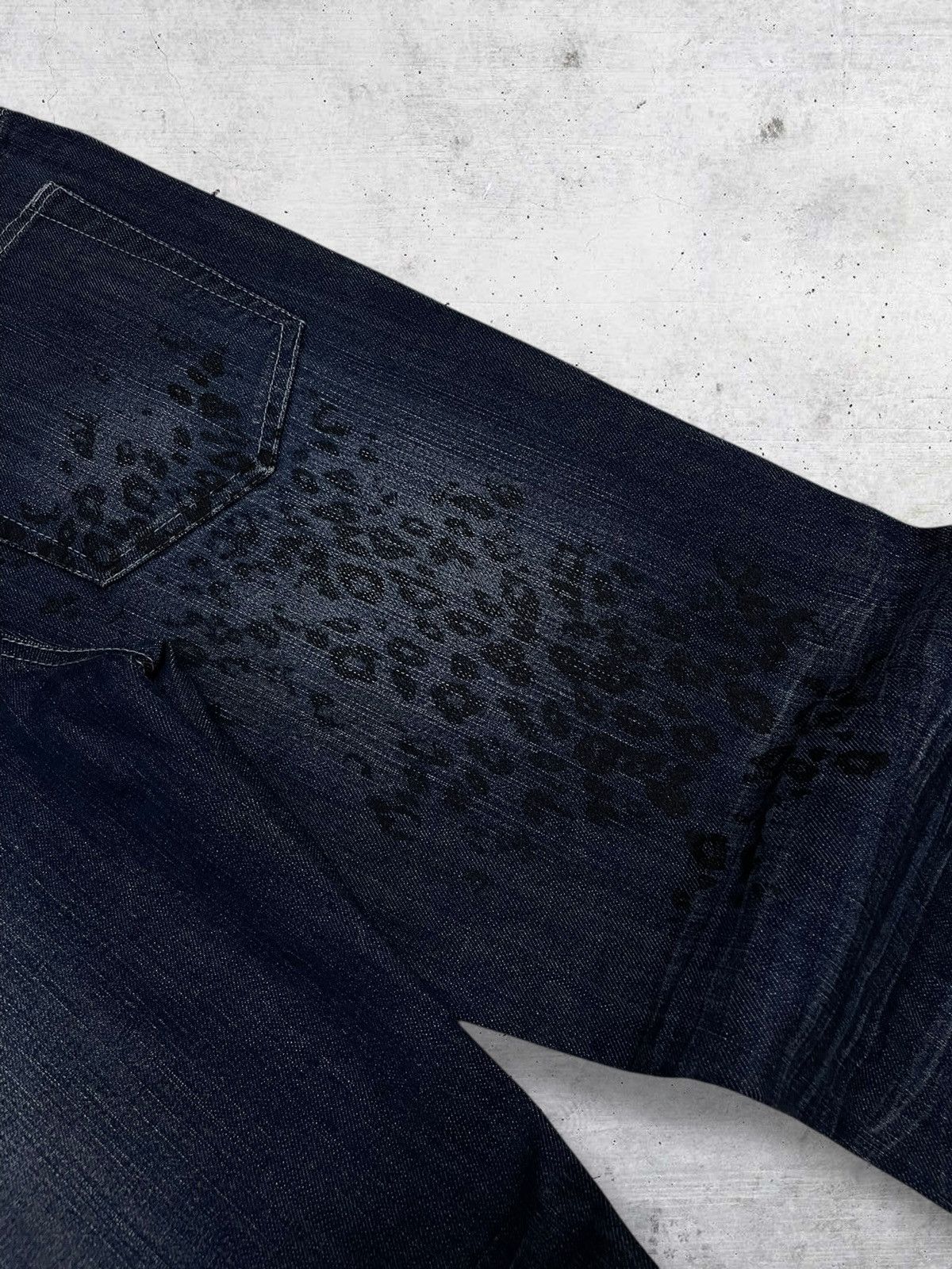 Japanese Brand VINTAGE RUBIK JAPAN CRAFTED ARCHIVE LEOPARD PUNK OG DENIM Size US 32 / EU 48 - 15 Thumbnail