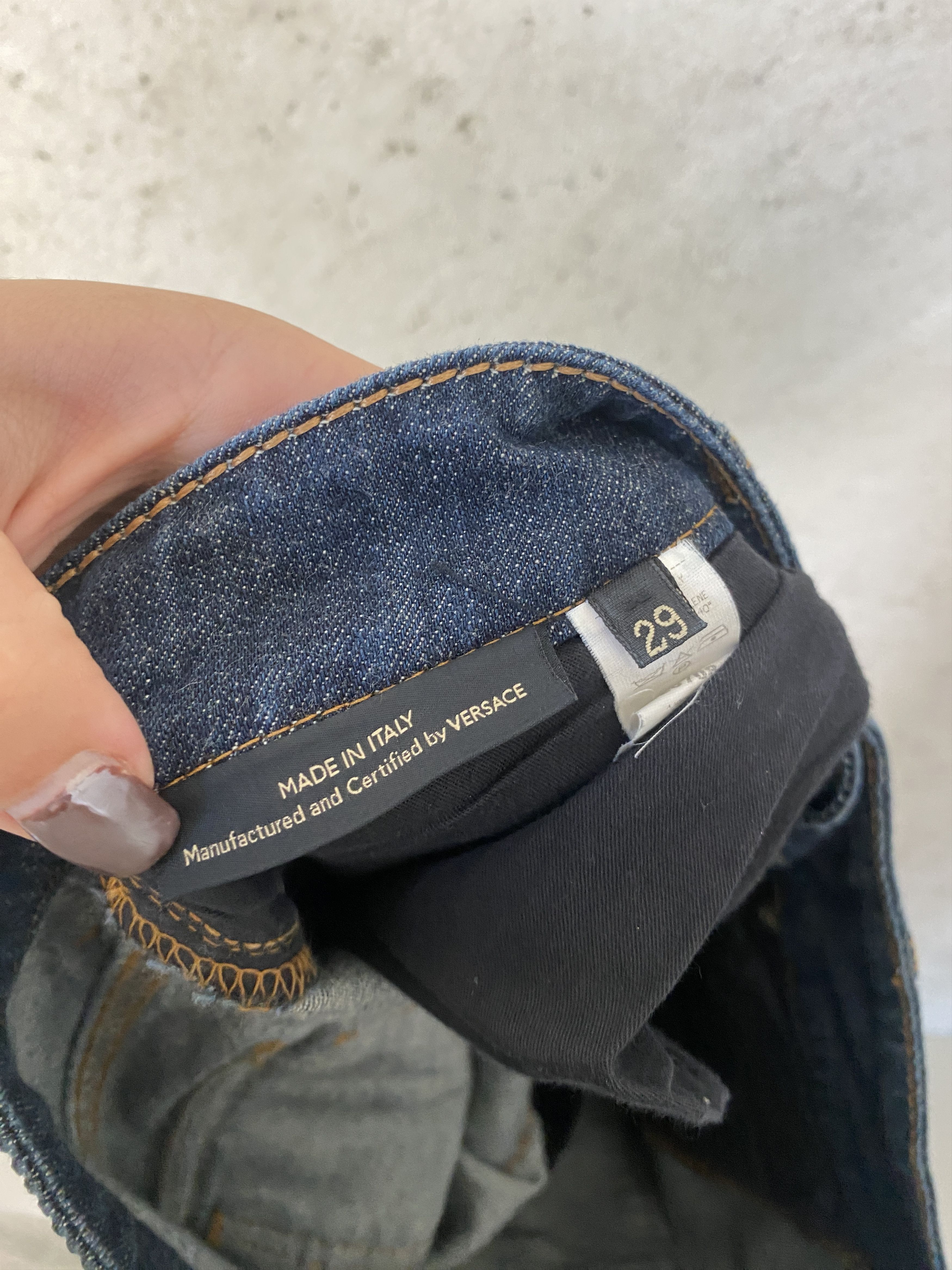 Versace Versace denim jeans pants Size US 29 - 6 Thumbnail