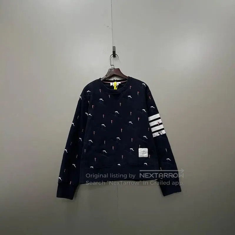 Thom Browne Thom Browne Women's Knit Long Sleeve Sweatshirt . Size XXS / US 00 / IT 34 - 1 Thumbnail