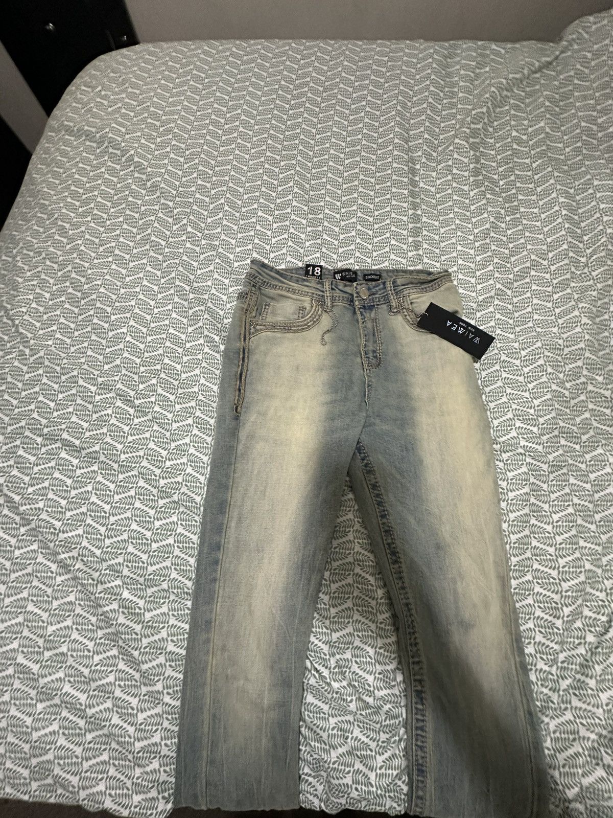 Waimea WAIMEA MAN SLIM FIT JEANS OR 14/16 YOUTH STACKED FIT Size US 26 / EU 42 - 2 Thumbnail