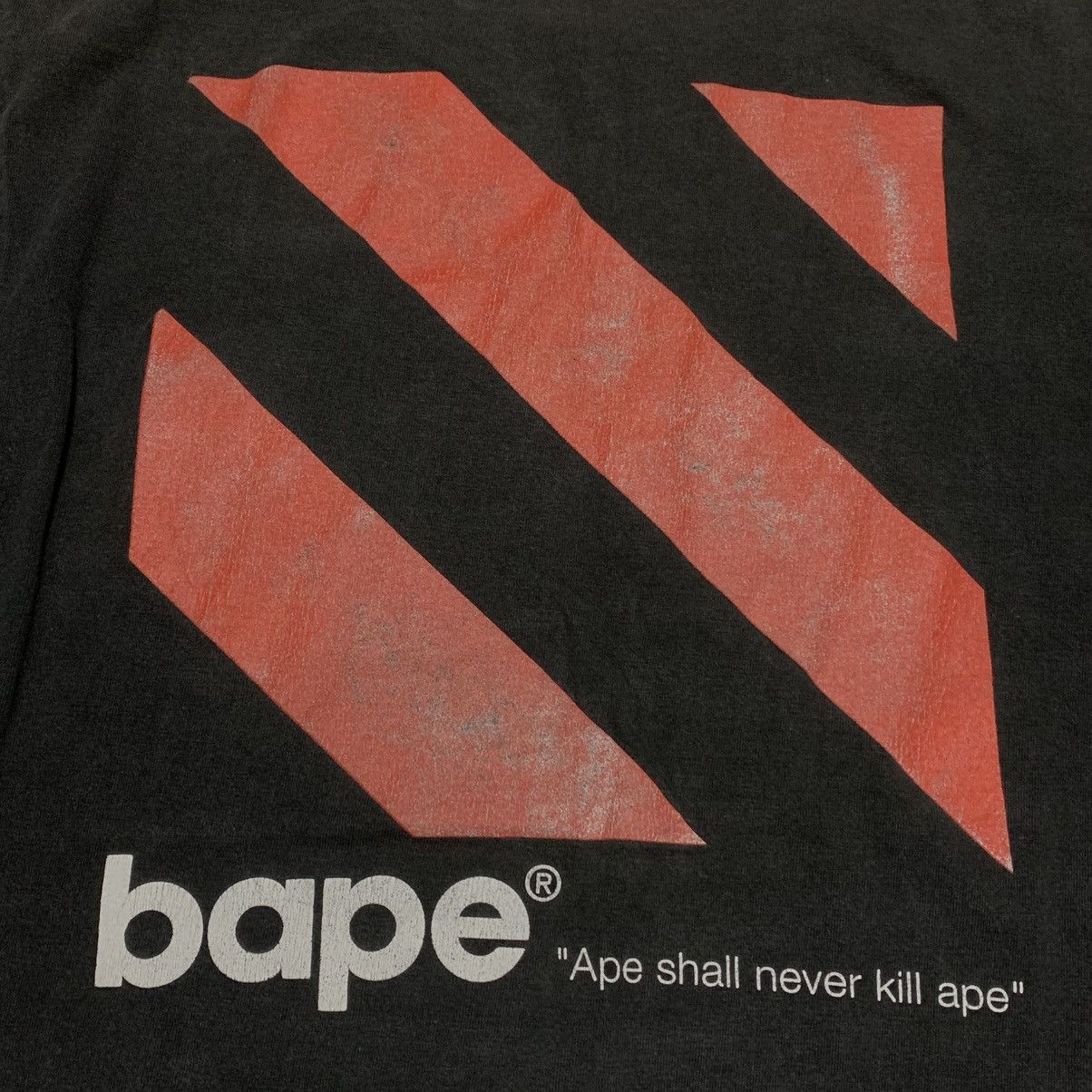 Bape Bape Medium Play Graphic Black Tee Bathing Ape Vintage 1999 Size US M / EU 48-50 / 2 - 8 Thumbnail