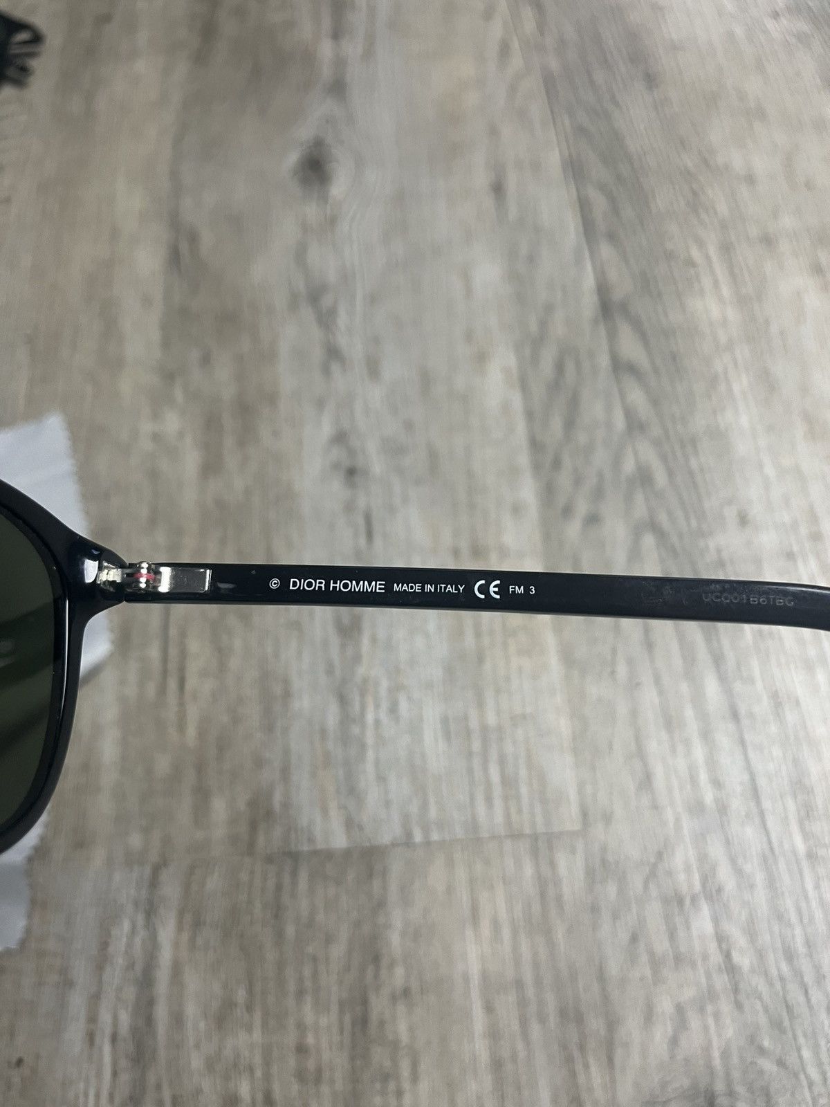 Dior Dior Homme hedi slimane Blacktie 249S Sunglasses Size ONE SIZE - 2 Thumbnail