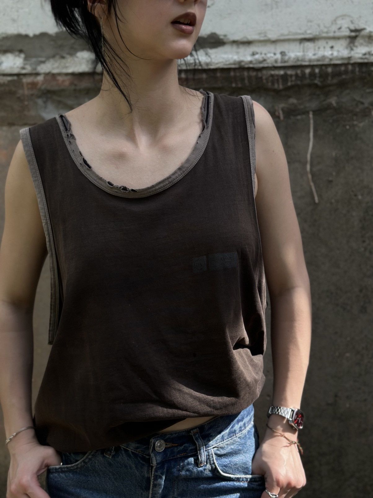 I Love Ugly VTG Ugly Fashion Style Tank Top Sleeveless Size XXL Sun Fade Size US XXL / EU 58 / 5 - 4 Thumbnail