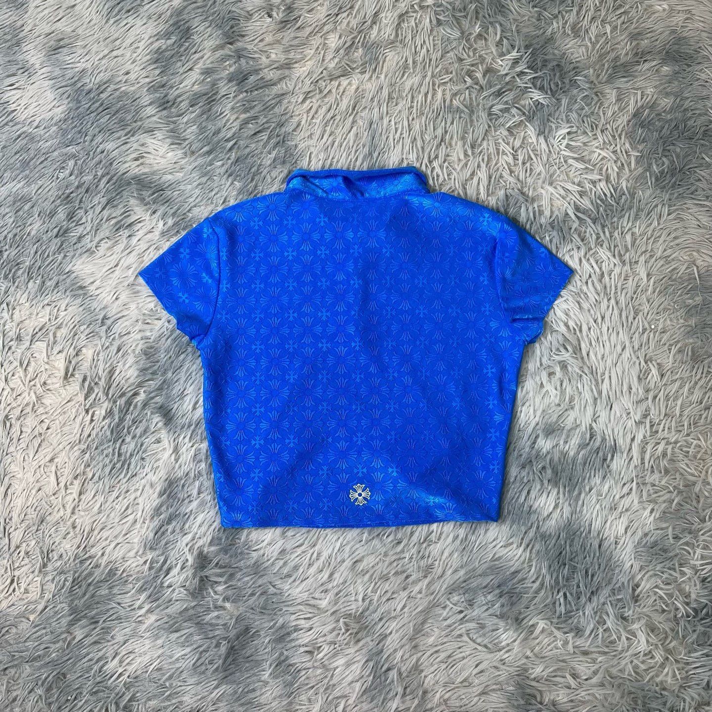 Chrome Hearts Chrome Hearts All-Over Print Silver Buckle T-Shirt Size US M / EU 48-50 / 2 - 2 Thumbnail