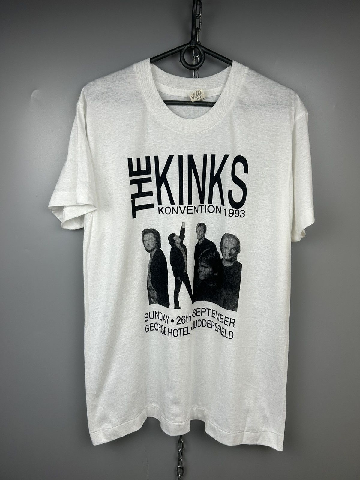 Band Tees × Vintage Vintage 1993 The Kinks Konvention Now and Then T shirt Size US L / EU 52-54 / 3 - 1 Thumbnail