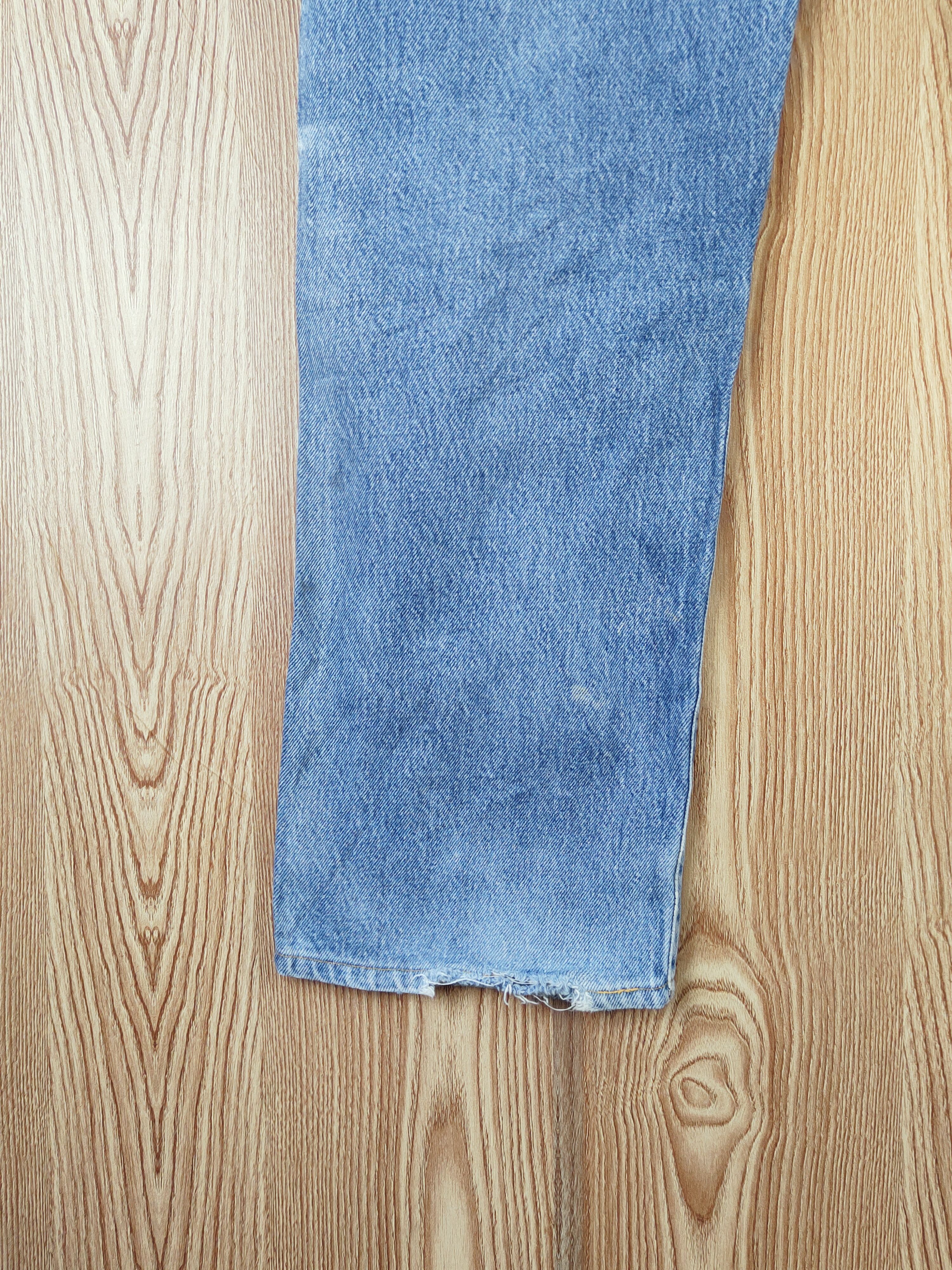 Levi's D Levi's R Vintage Blue Distressed Ripped Jeans #S2701 Size US 32 / EU 48 - 11 Thumbnail
