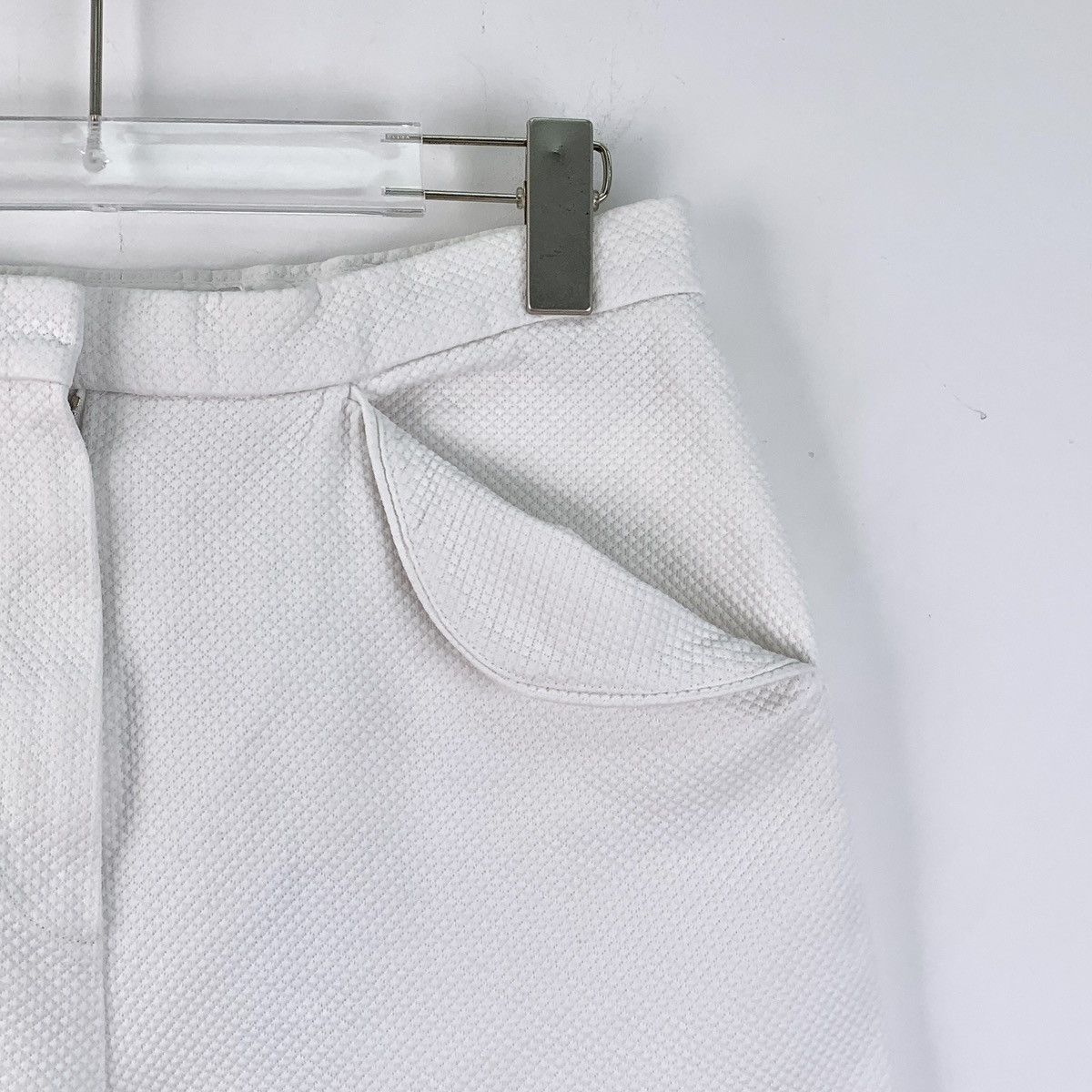 Dior Dior White Cotton Casual Wide Leg Jeans Size 27" / US 4 / IT 40 - 3 Thumbnail