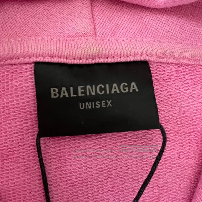 Balenciaga Balenciaga Number Printed Frayed Distressed Long Sleeve Zi Size US S / EU 44-46 / 1 - 3 Thumbnail