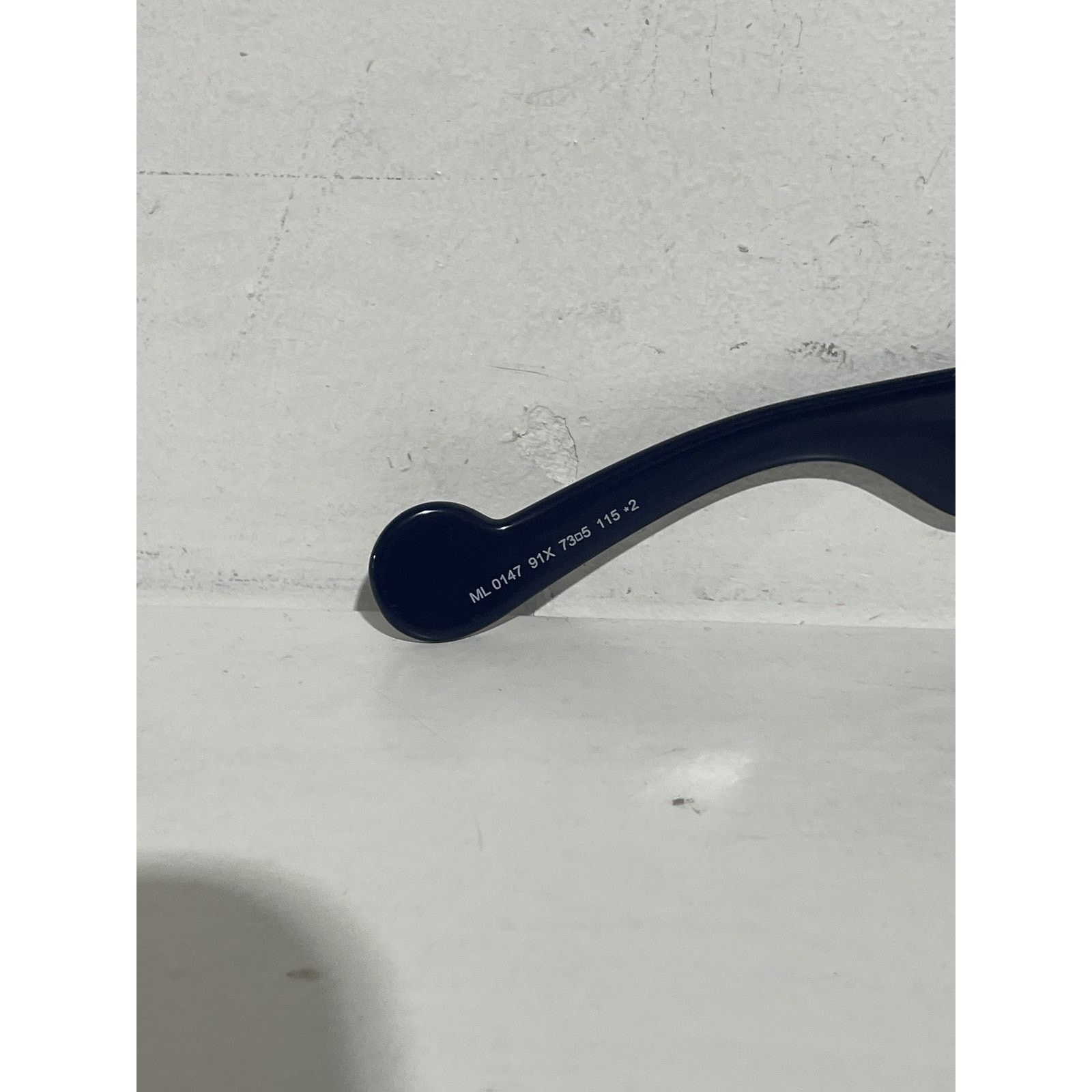 Moncler MONCLER ML 0147 MIDNIGHT NAVY SUNGLASSES PREOWNED Size ONE SIZE - 4 Thumbnail