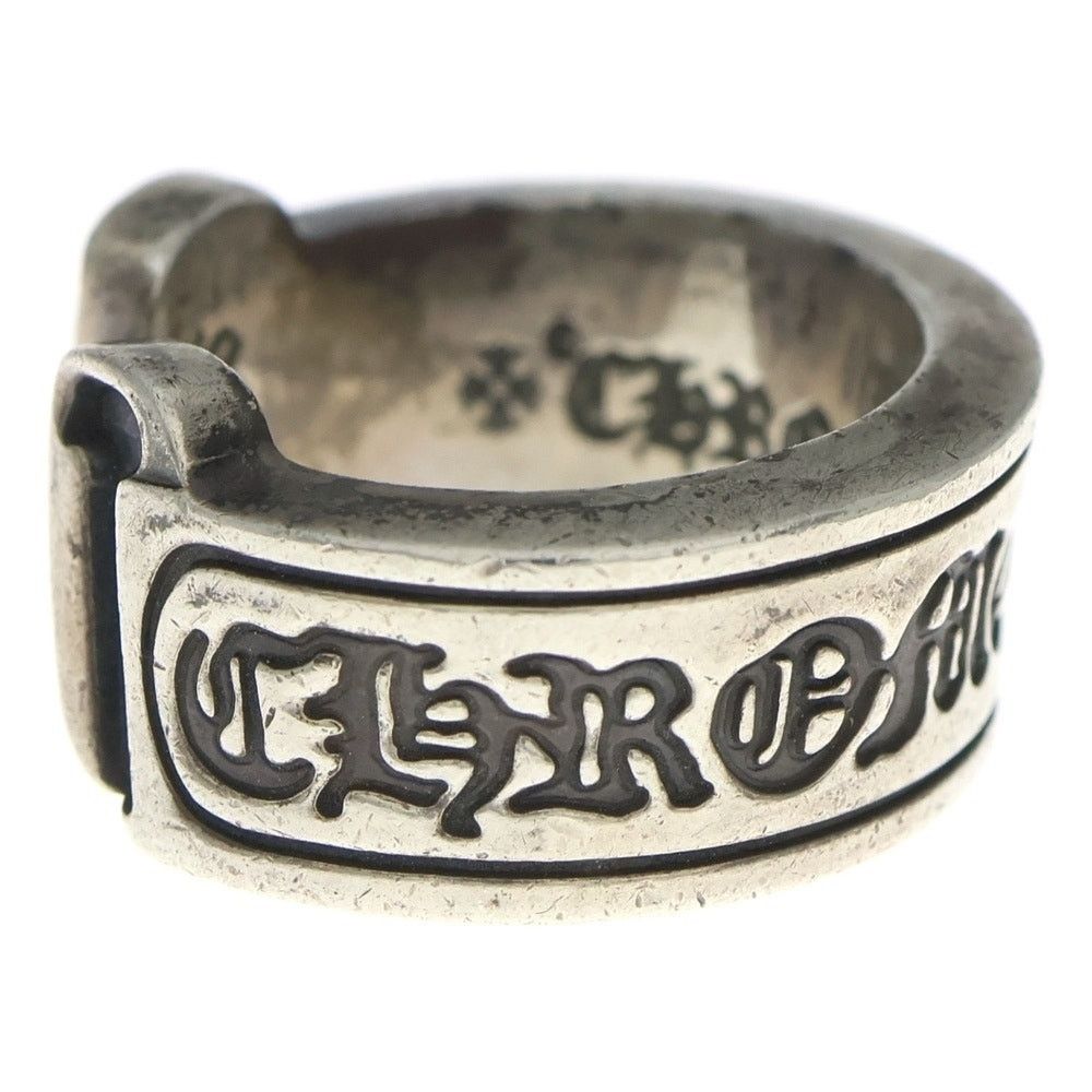 Chrome Hearts CHROME HEARTS SCROLL LABEL RING Silver BCA383 Size ONE SIZE - 3 Thumbnail