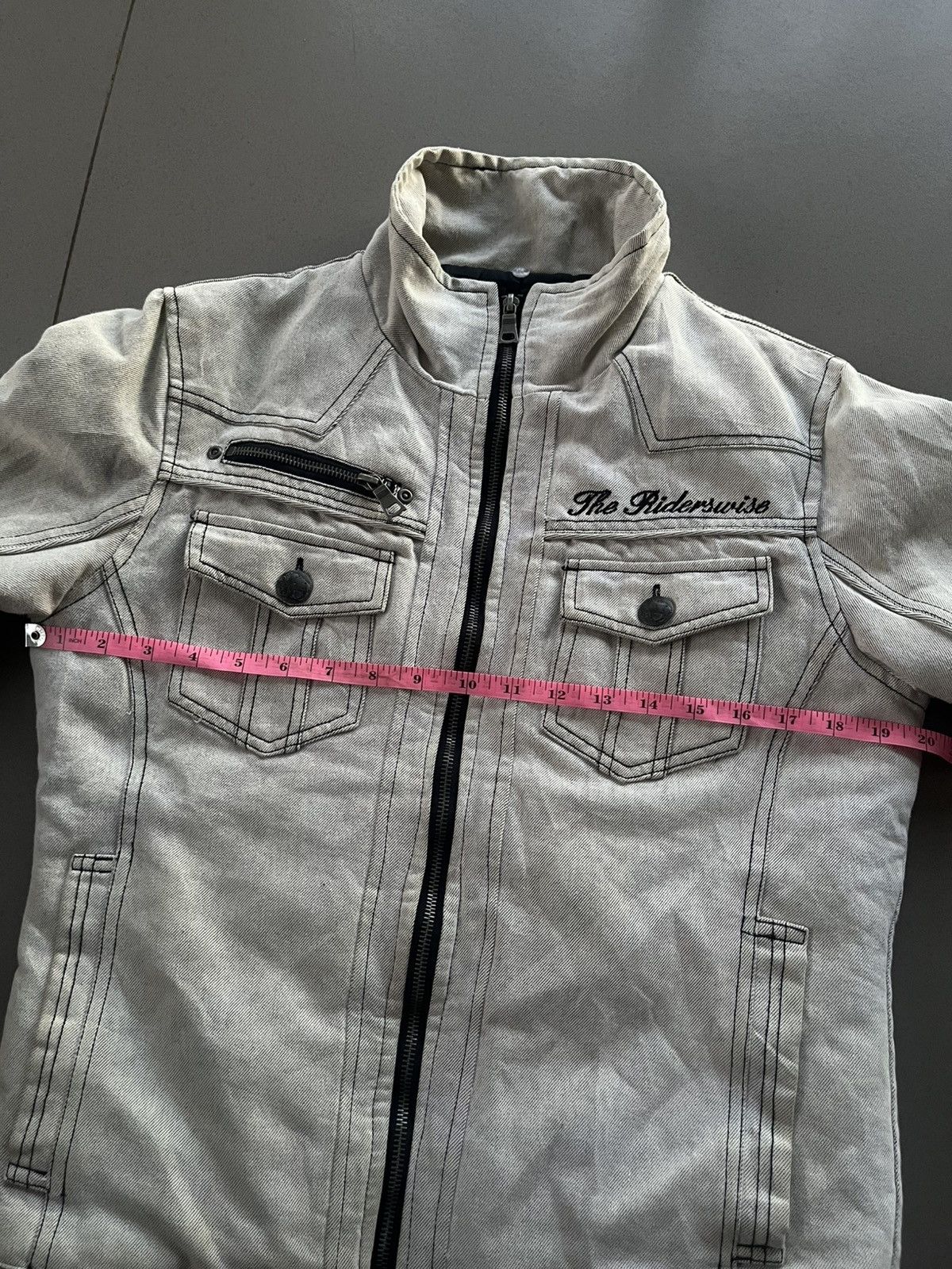 Isamu Katayama Backlash JAPANESE INTHEATTIC BIKERS DENIM JACKET SEDITIONARIES PUNK Size US M / EU 48-50 / 2 - 10 Thumbnail