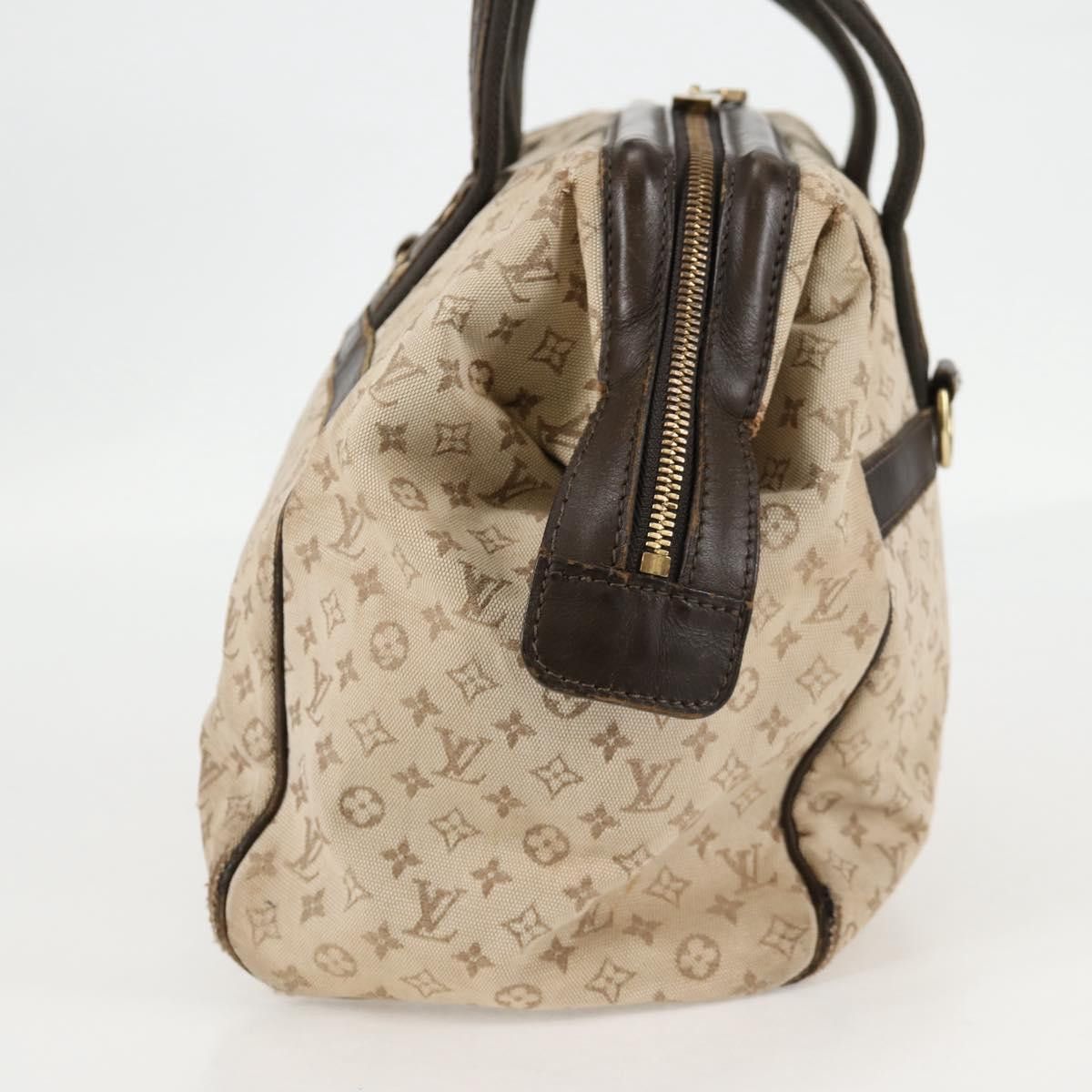 Louis Vuitton LOUIS VUITTON Monogram Mini Josephine GM Hand Bag Khaki Size ONE SIZE - 5 Thumbnail