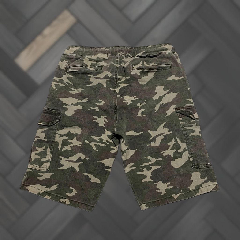 Vintage Citrus Men's Camo Cargo Shorts Size 29 Green Size US 29 - 1 Thumbnail