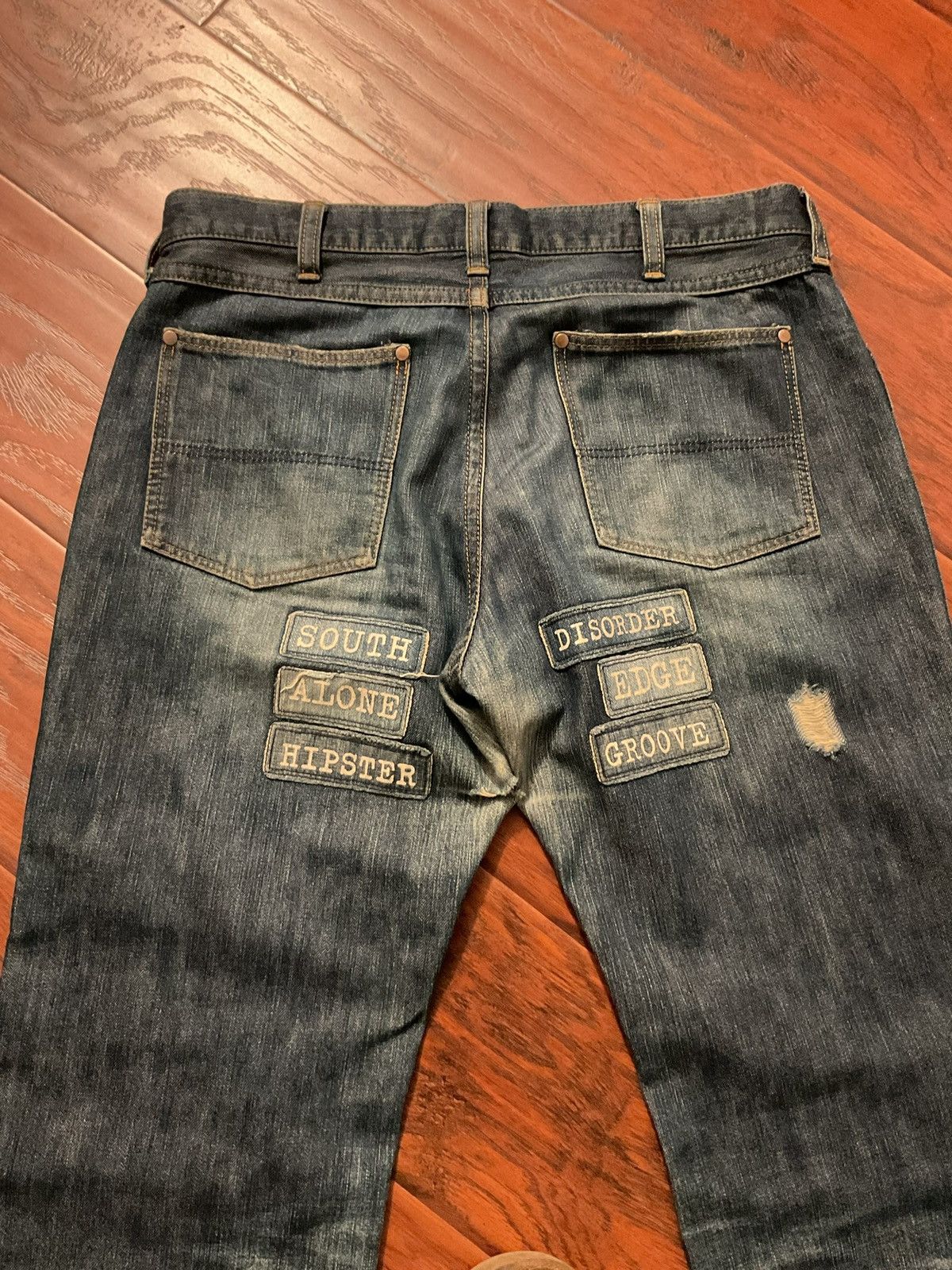 Number (N)ine Number nine patchwork denim Size US 32 / EU 48 - 2 Thumbnail