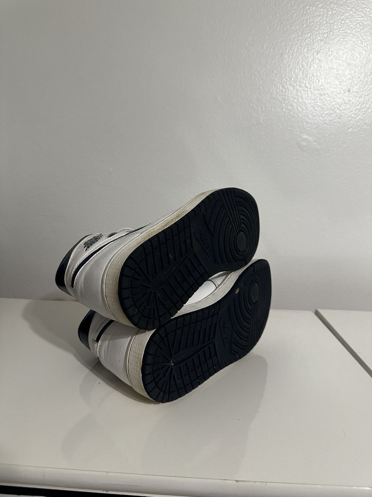 Nike Air Jordan 1 Retro High OG 'Metallic Navy' Size US 8.5 / EU 41-42 - 5 Thumbnail