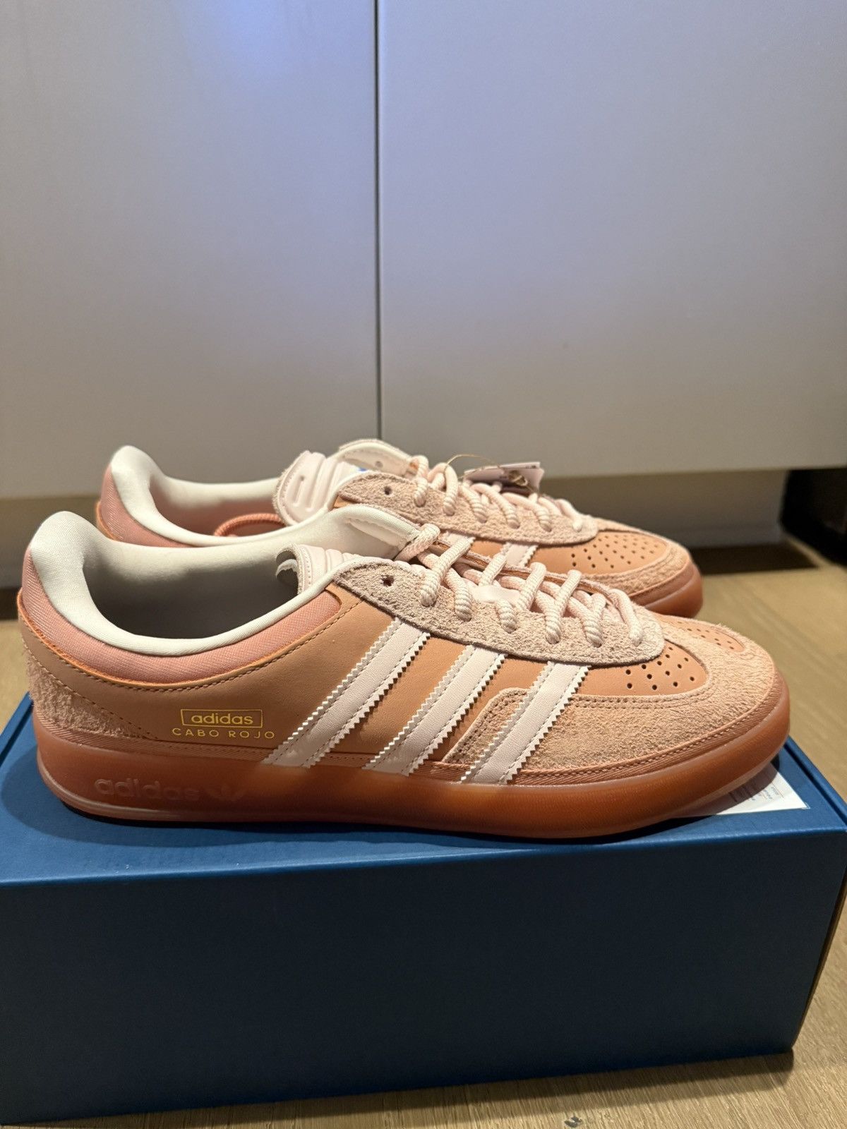 Adidas adidas Bad Bunny x Gazelle Indoor Cabo Rojo Size US 10 / EU 43 - 5 Thumbnail