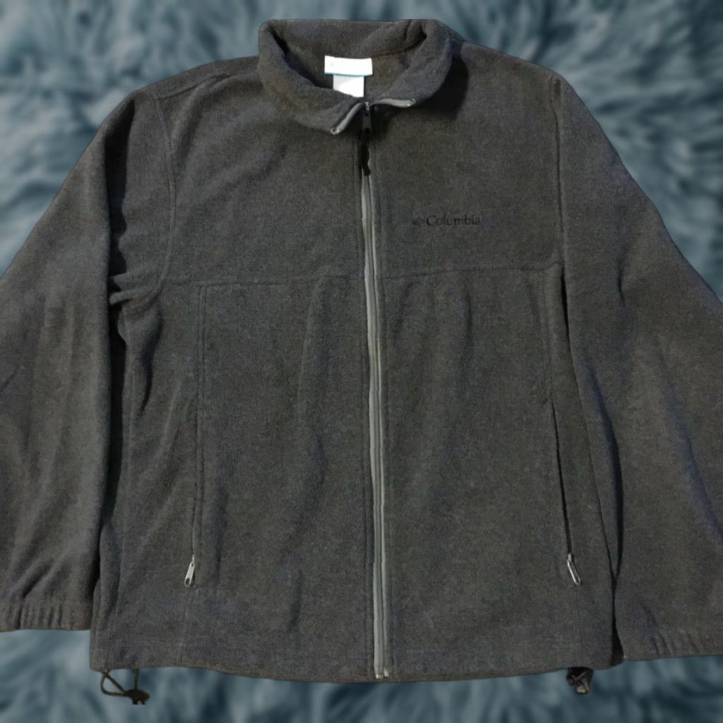 Nautica VINTAGE Columbia Fleece Jacket L Charcoal Mens Hiking 90s USA Outdoor Nautical Climbing Sailing Fishing Camping Outdoors Size US L / EU 52-54 / 3 - 1 Thumbnail