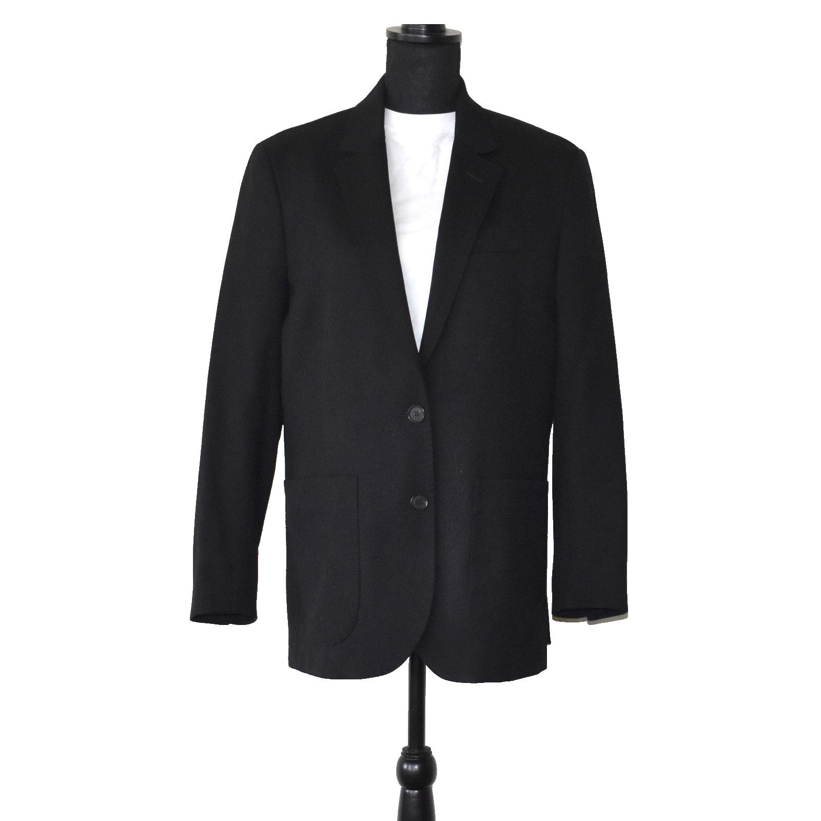 AG Adriano Goldschmied ADRIANO GOLDSCHMIED Wool Patch Pocket Sport Coat Blazer Sz S Size 40R - 1 Thumbnail