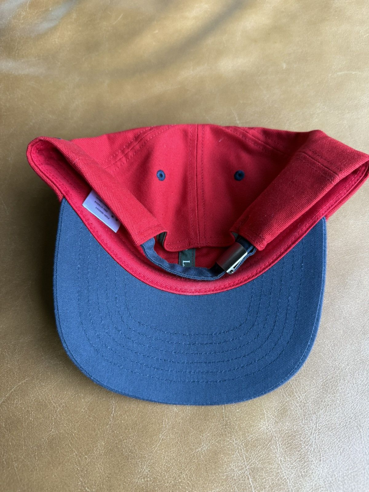 L.L. Bean L.L. BEAN Japan 6 PANEL CAP - Red- Blue Osaka Size ONE SIZE - 5 Thumbnail
