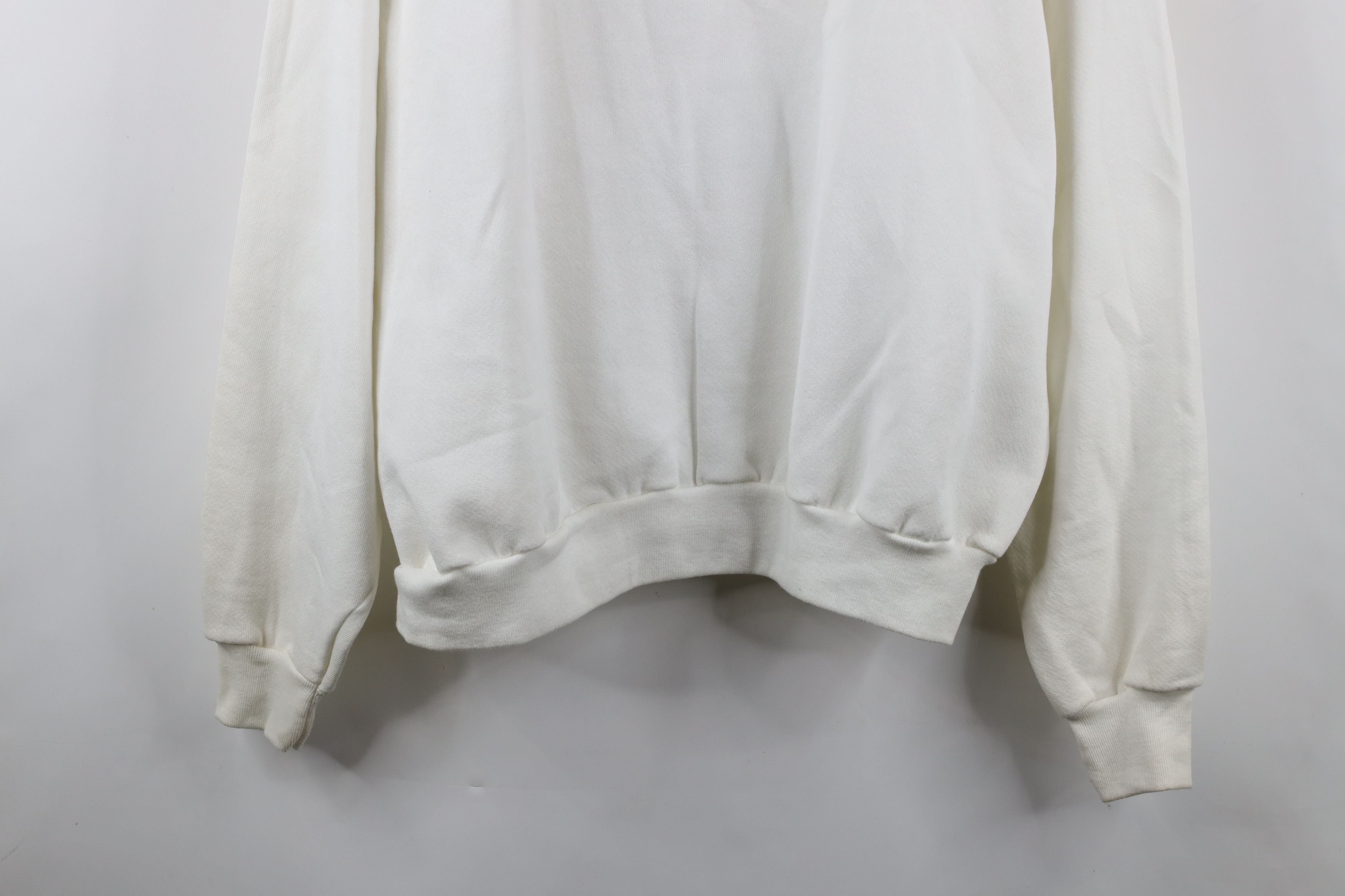 Vintage Vintage 90s Streetwear Boating Anchor Flag Sweatshirt White Size US XXL / EU 58 / 5 - 3 Thumbnail
