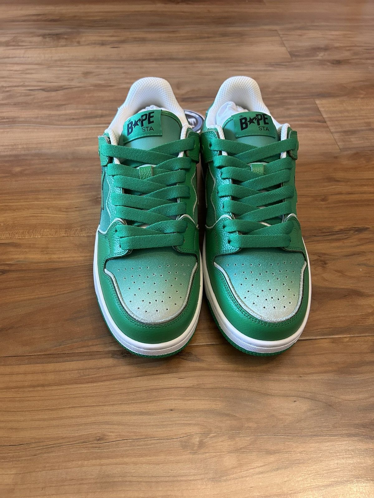 Bape NEW Bape Green Skatestas Size US 9.5 / EU 42-43 - 8 Thumbnail